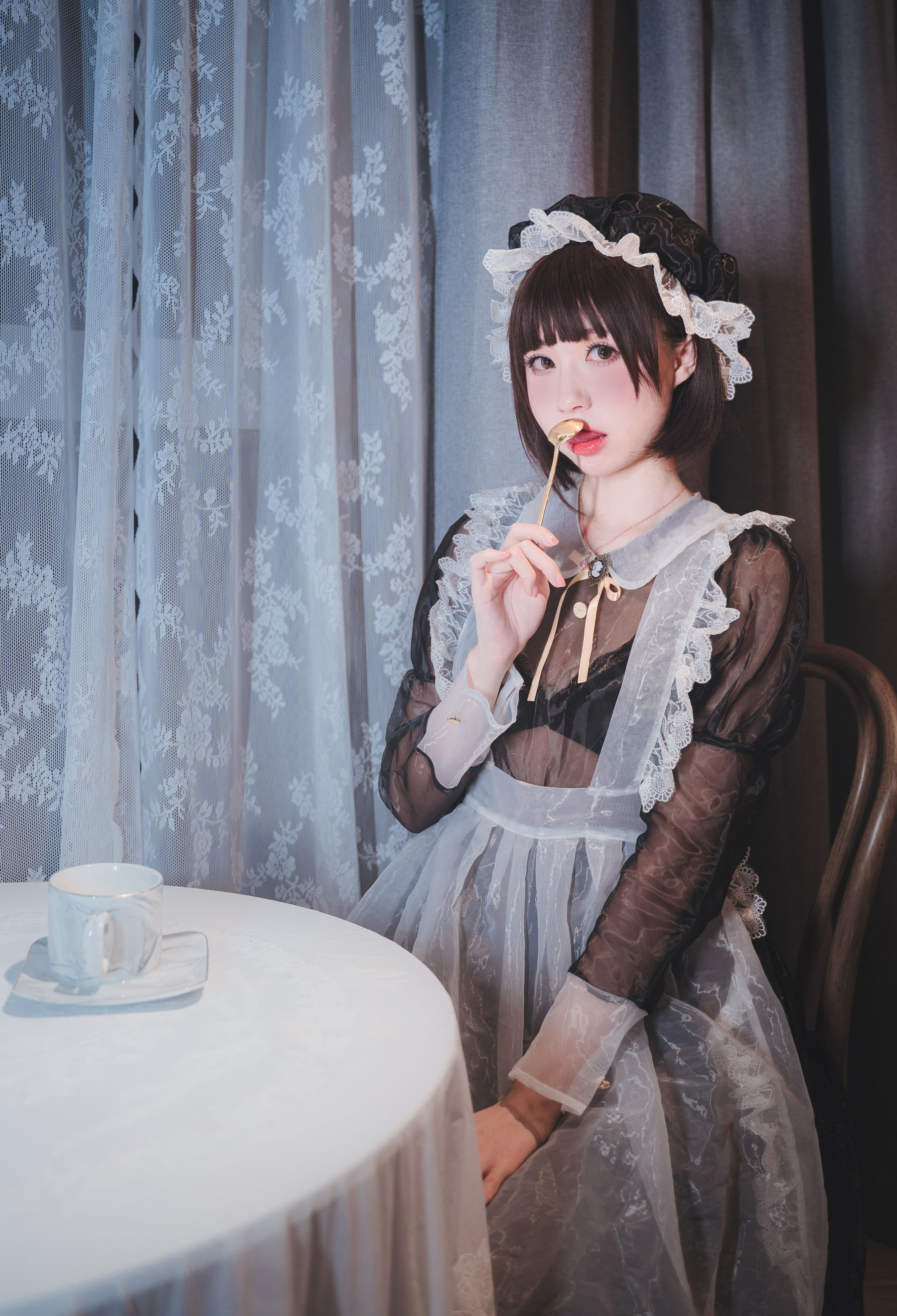 萌妹子南鸽 透明女仆