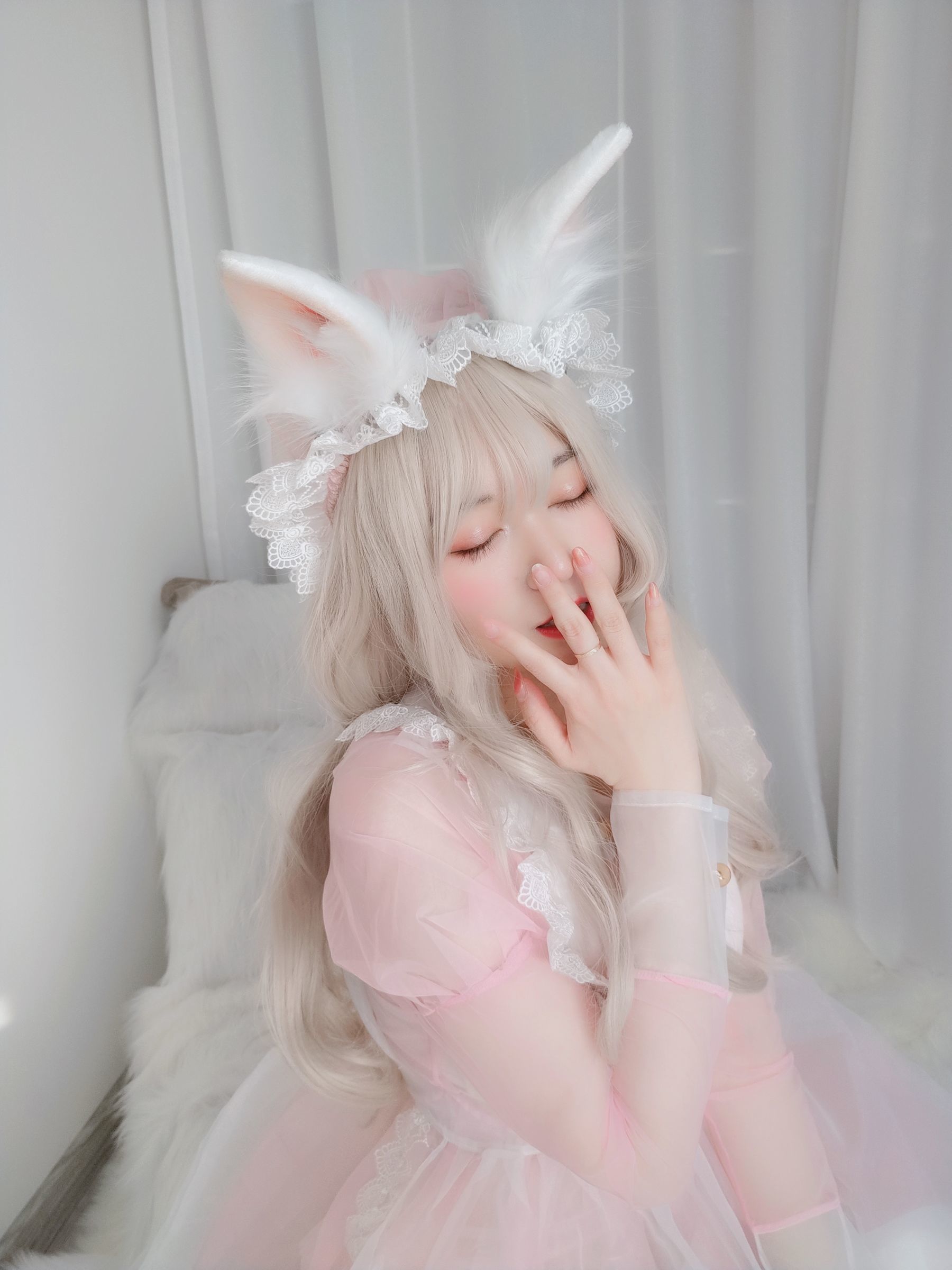 Coser小姐姐白银 女仆小兔子