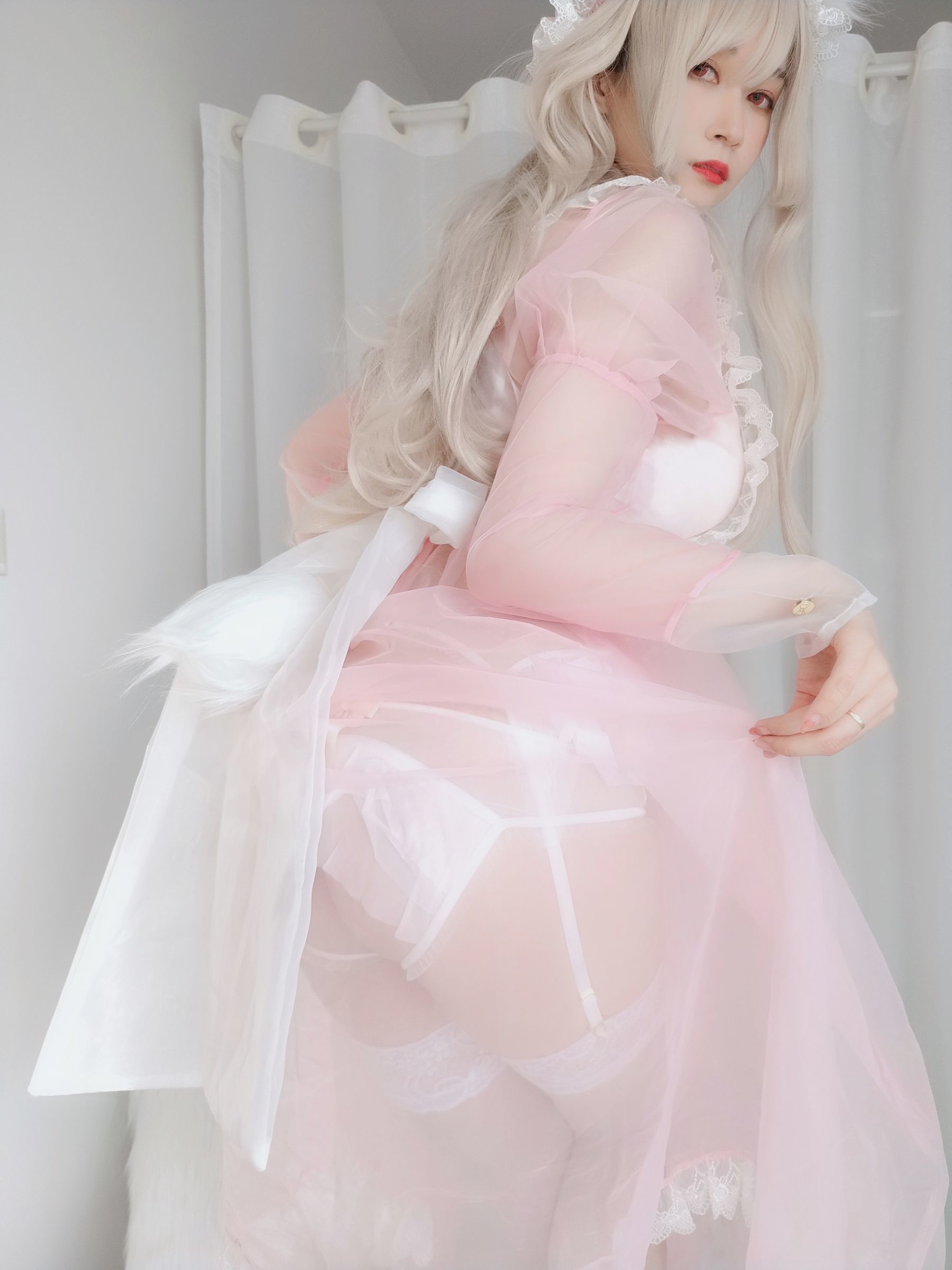Coser小姐姐白银 女仆小兔子