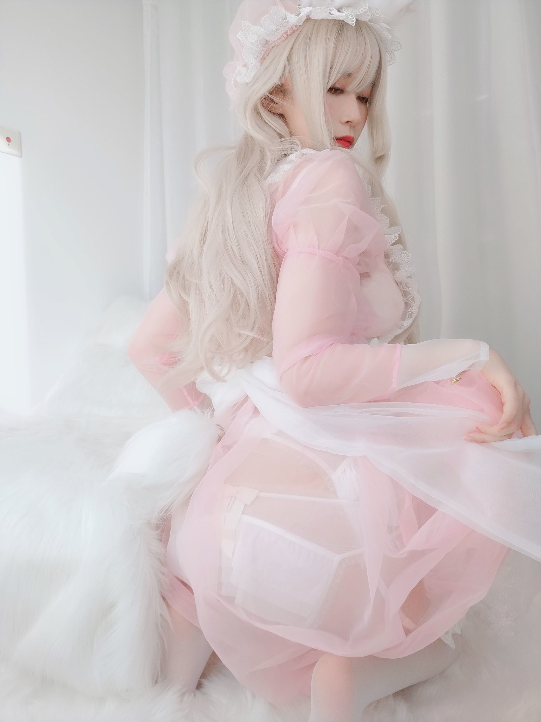 Coser小姐姐白银 女仆小兔子