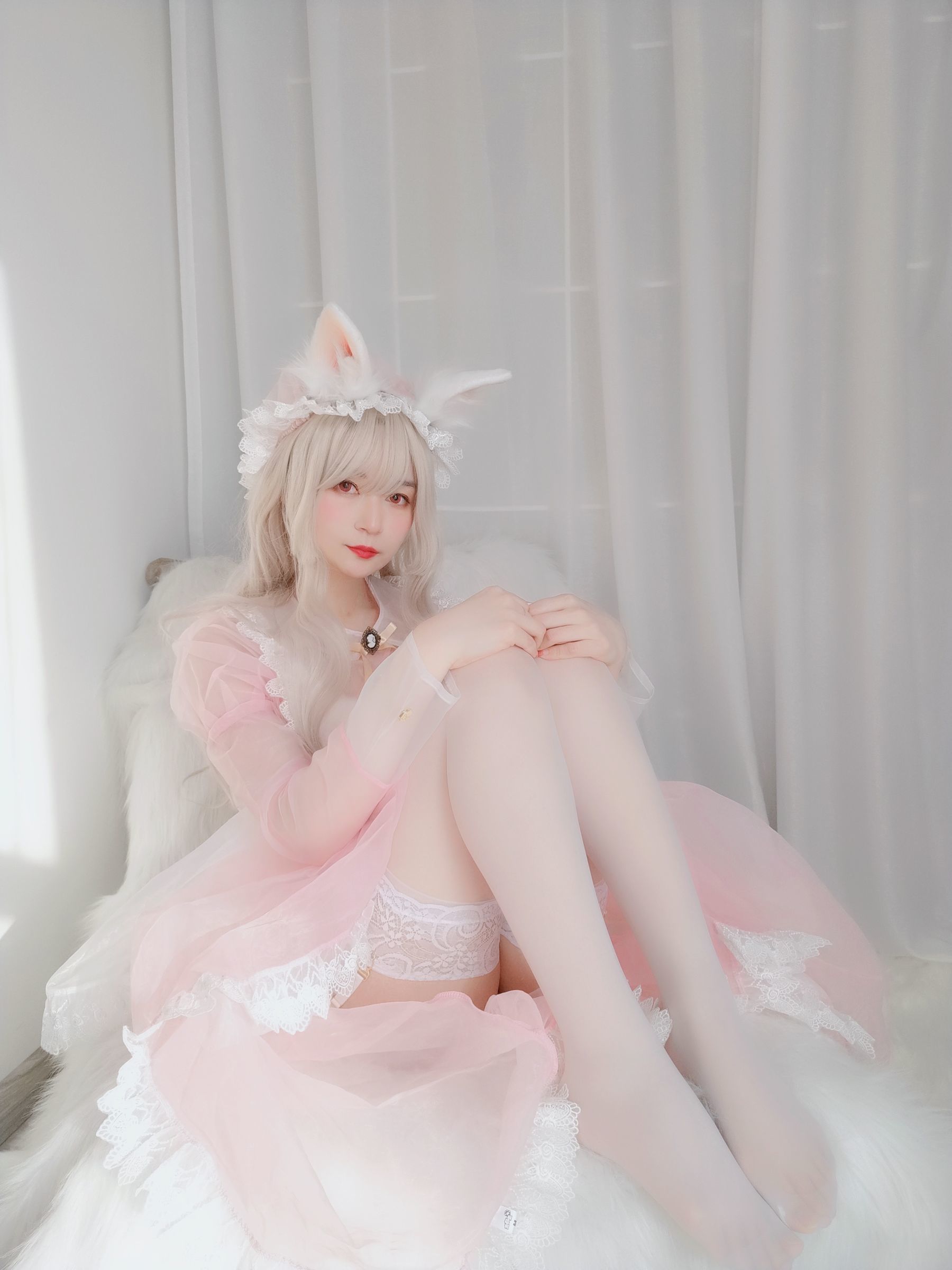 Coser小姐姐白银 女仆小兔子