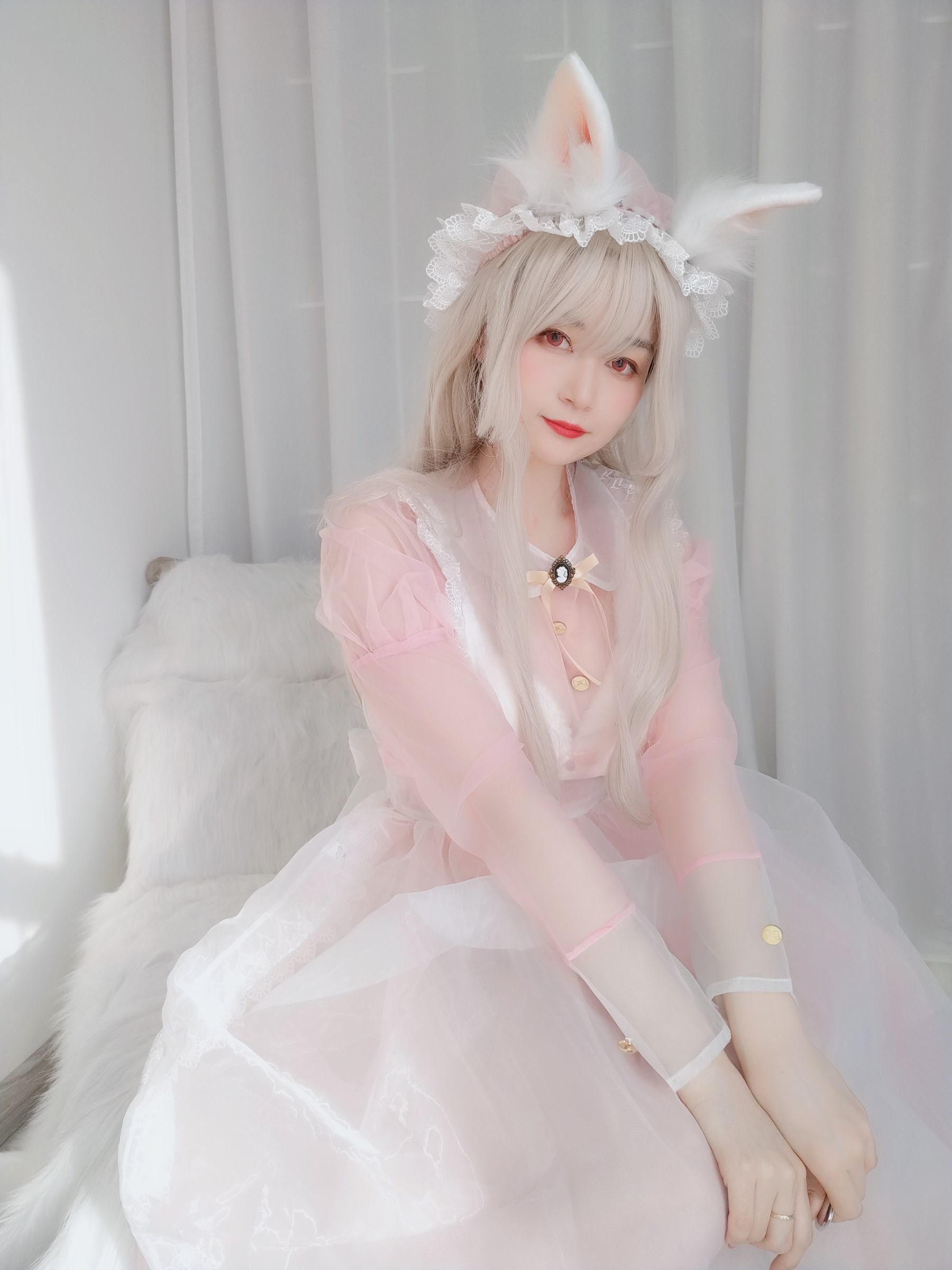 Coser小姐姐白银 女仆小兔子