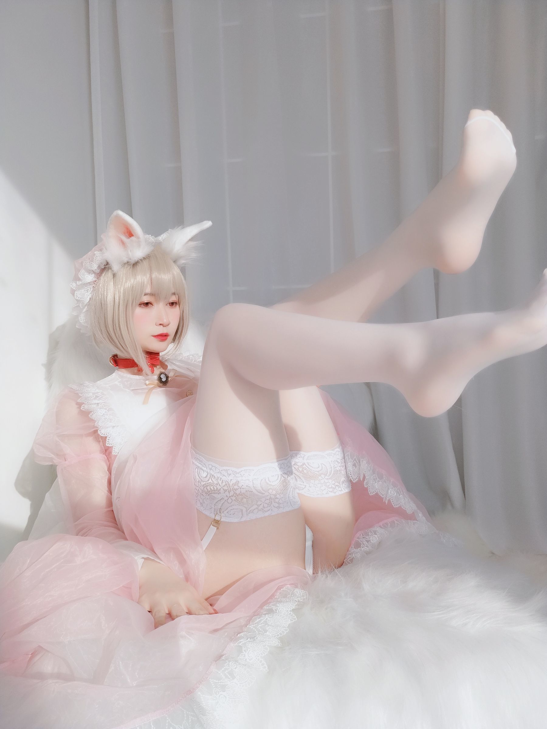 Coser小姐姐白银 女仆小兔子