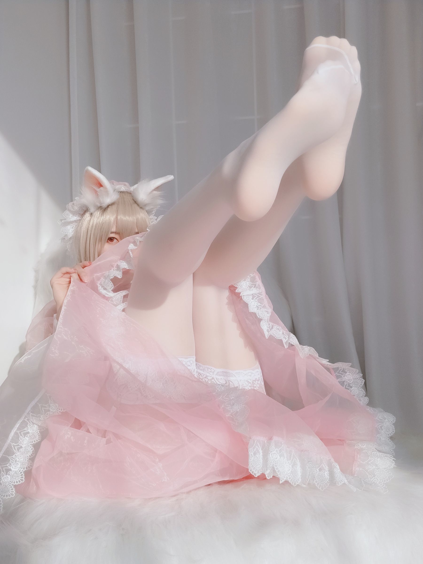 Coser小姐姐白银 女仆小兔子