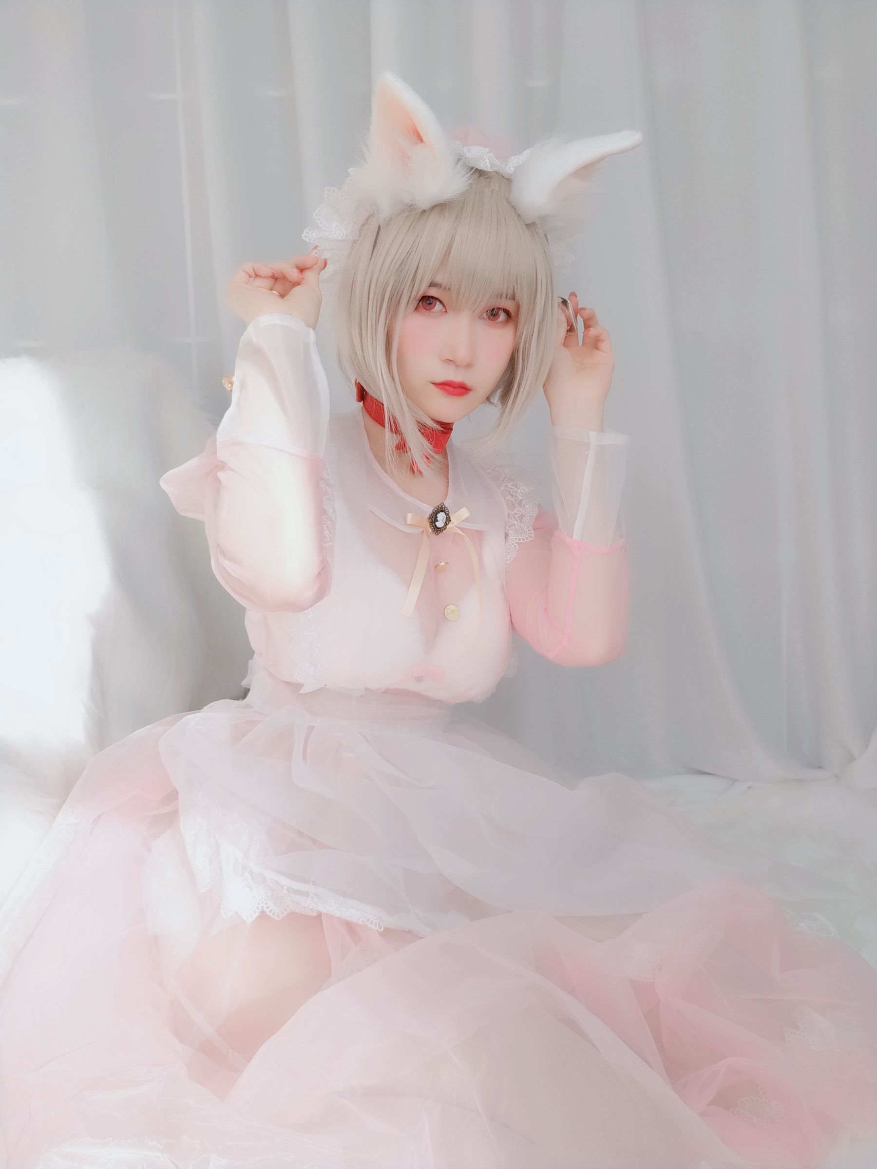Coser小姐姐白银 女仆小兔子