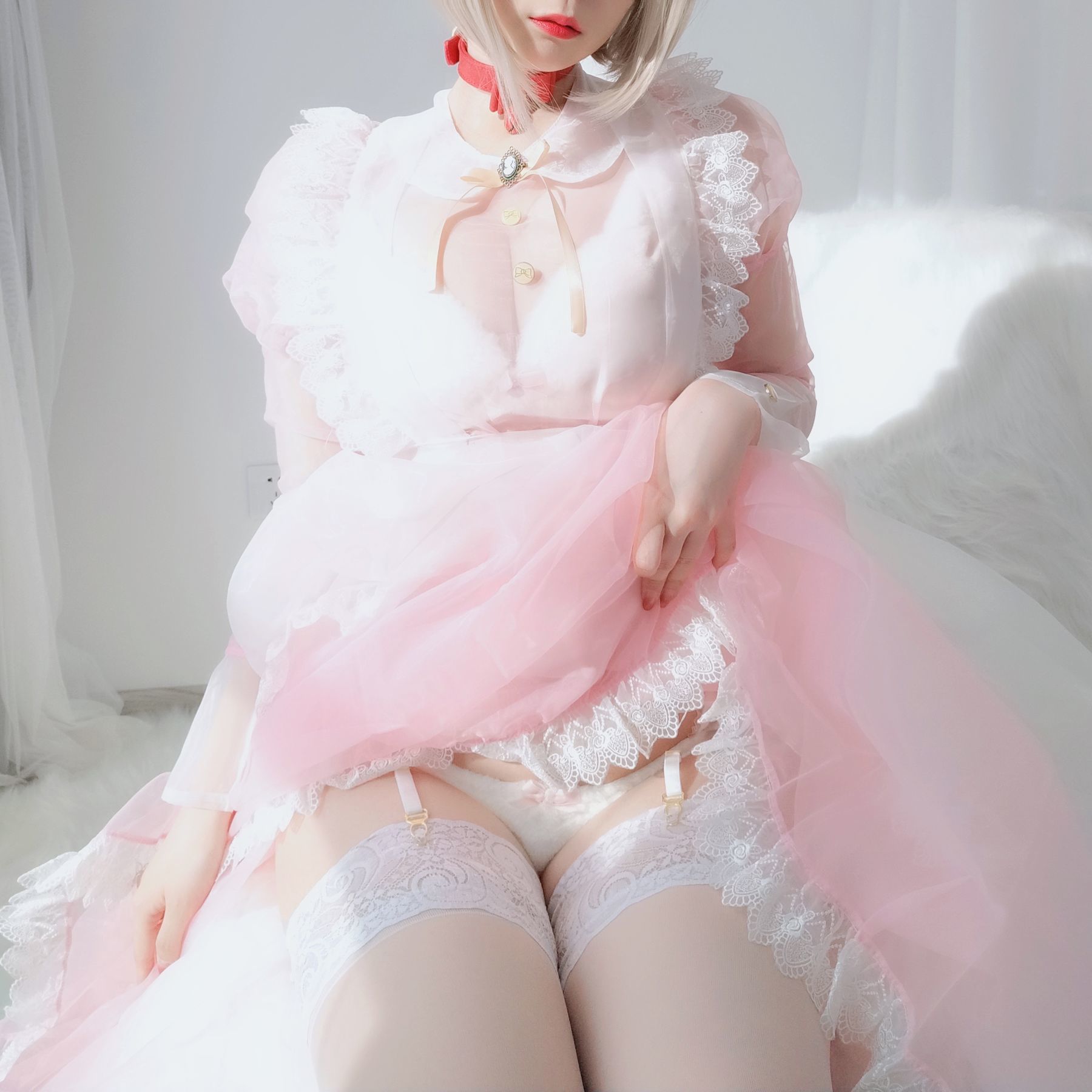 Coser小姐姐白银 女仆小兔子