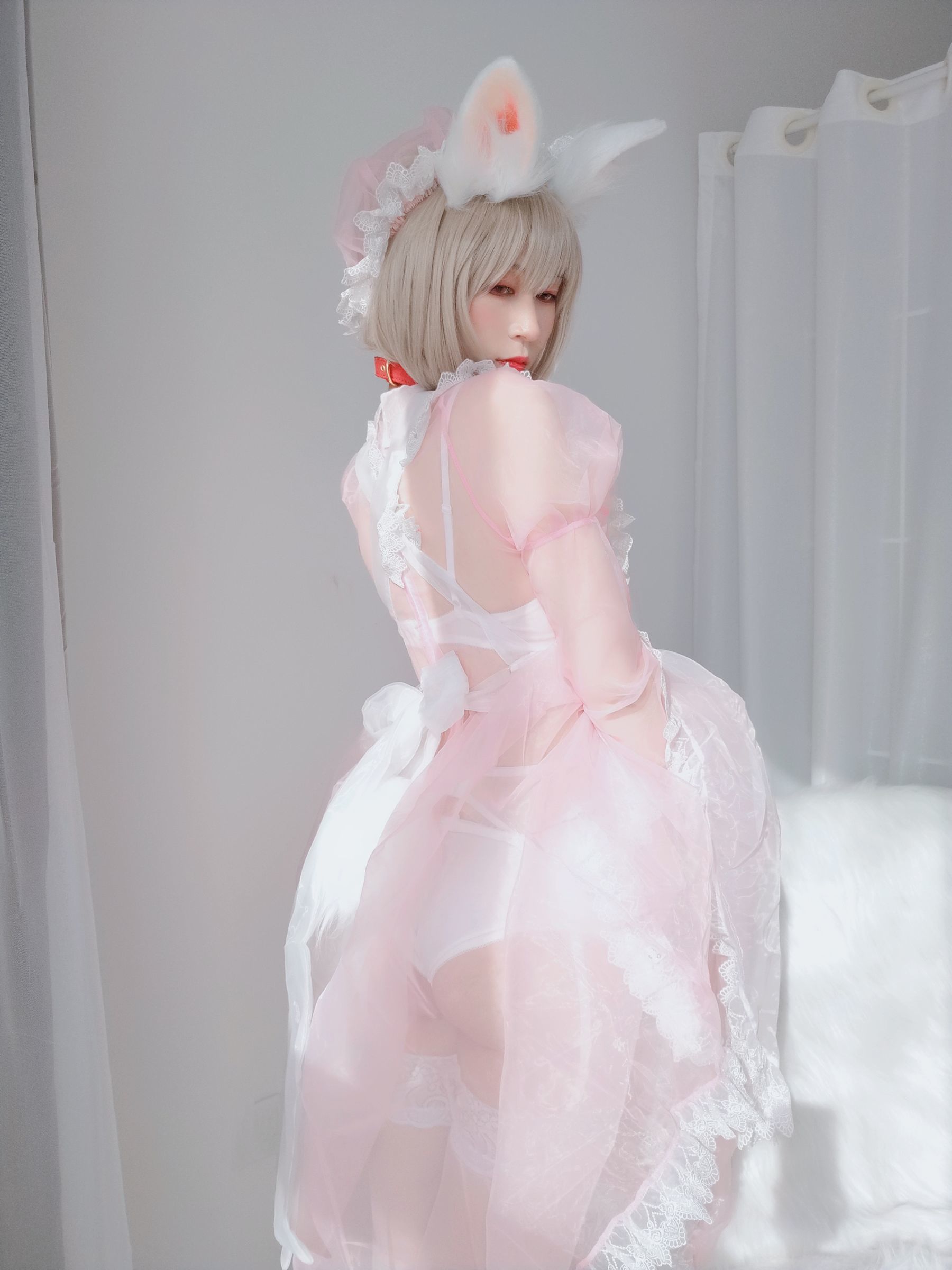 Coser小姐姐白银 女仆小兔子