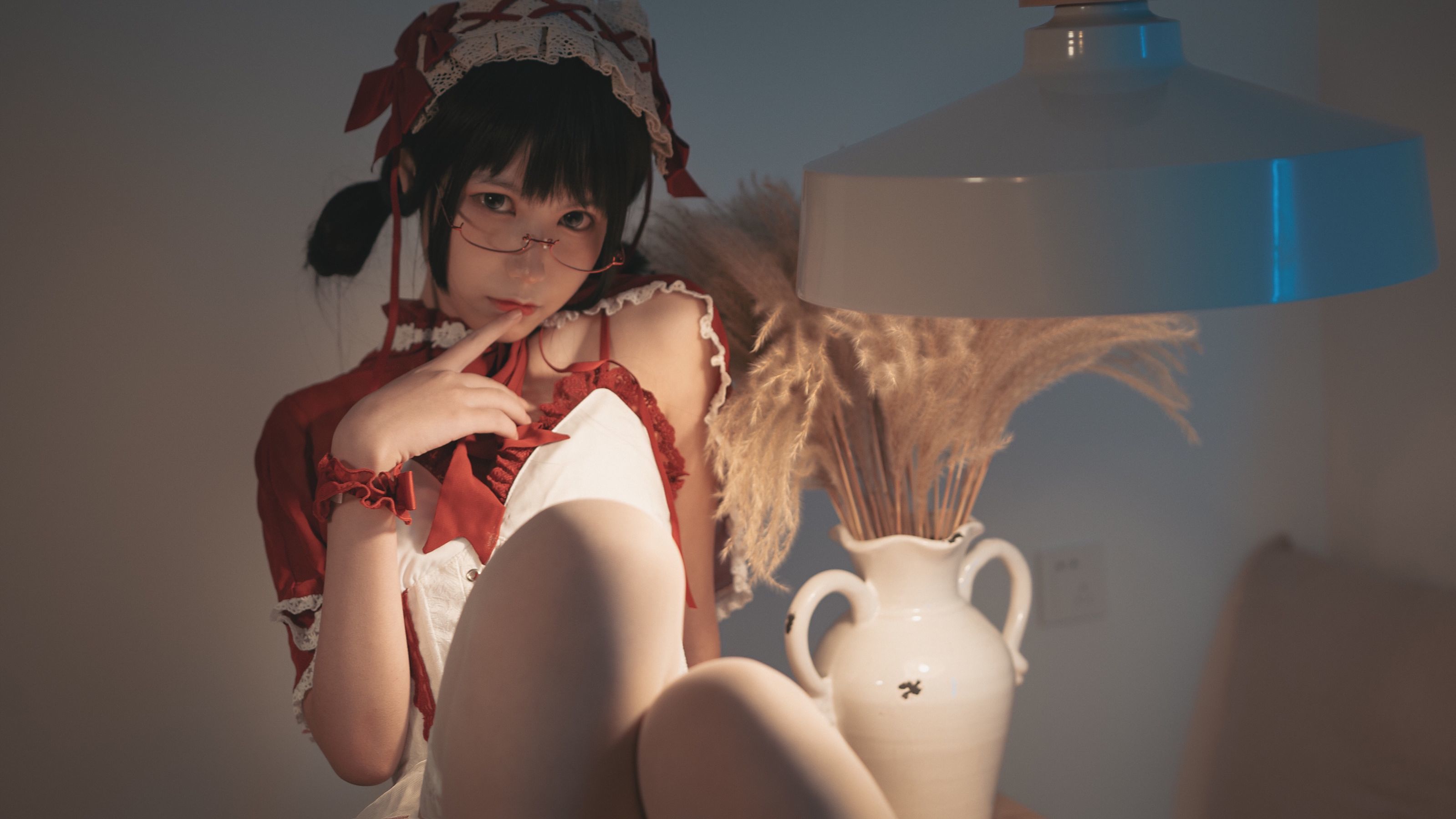 COSER美女逐月su 小红帽