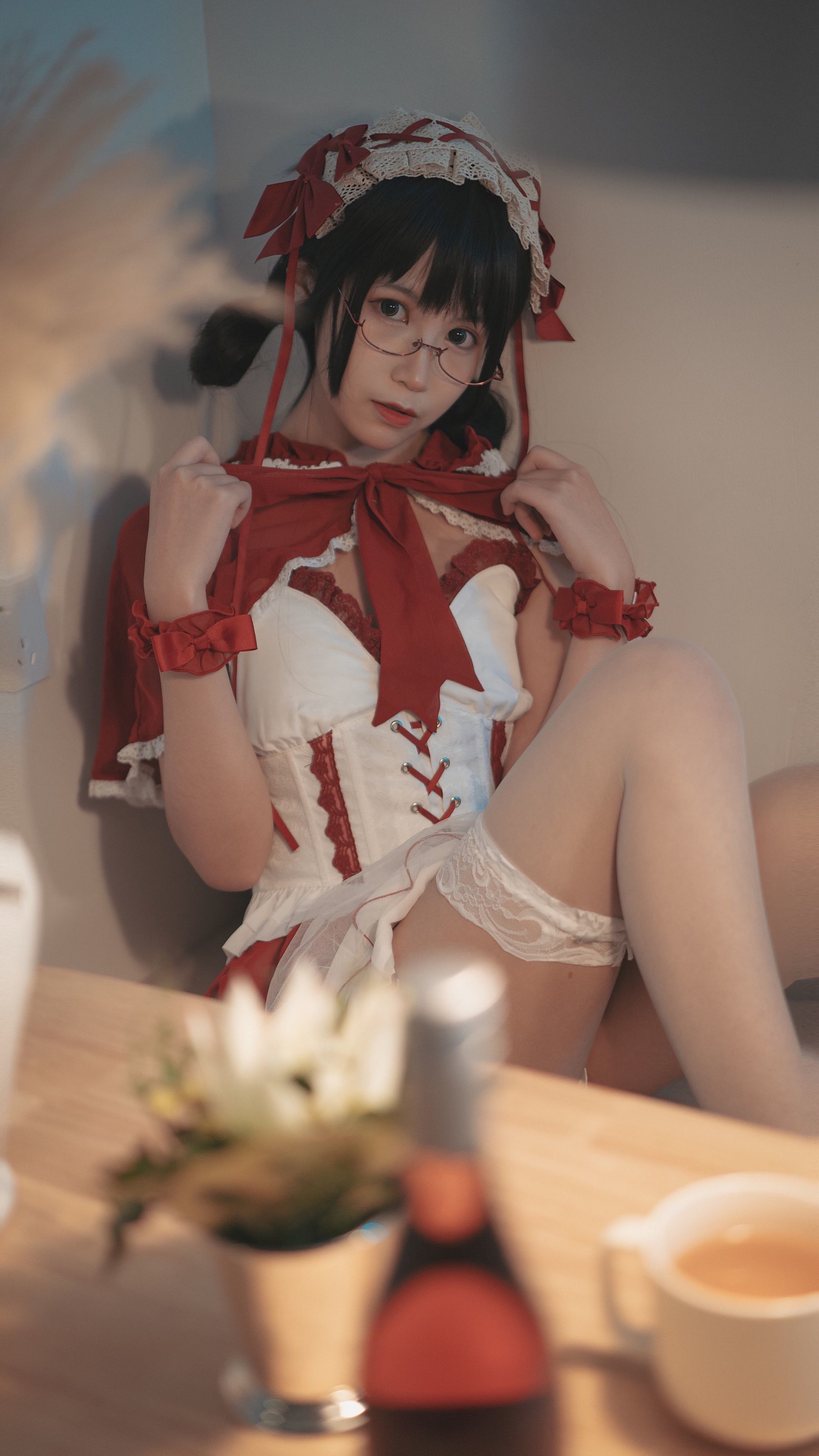 COSER美女逐月su 小红帽
