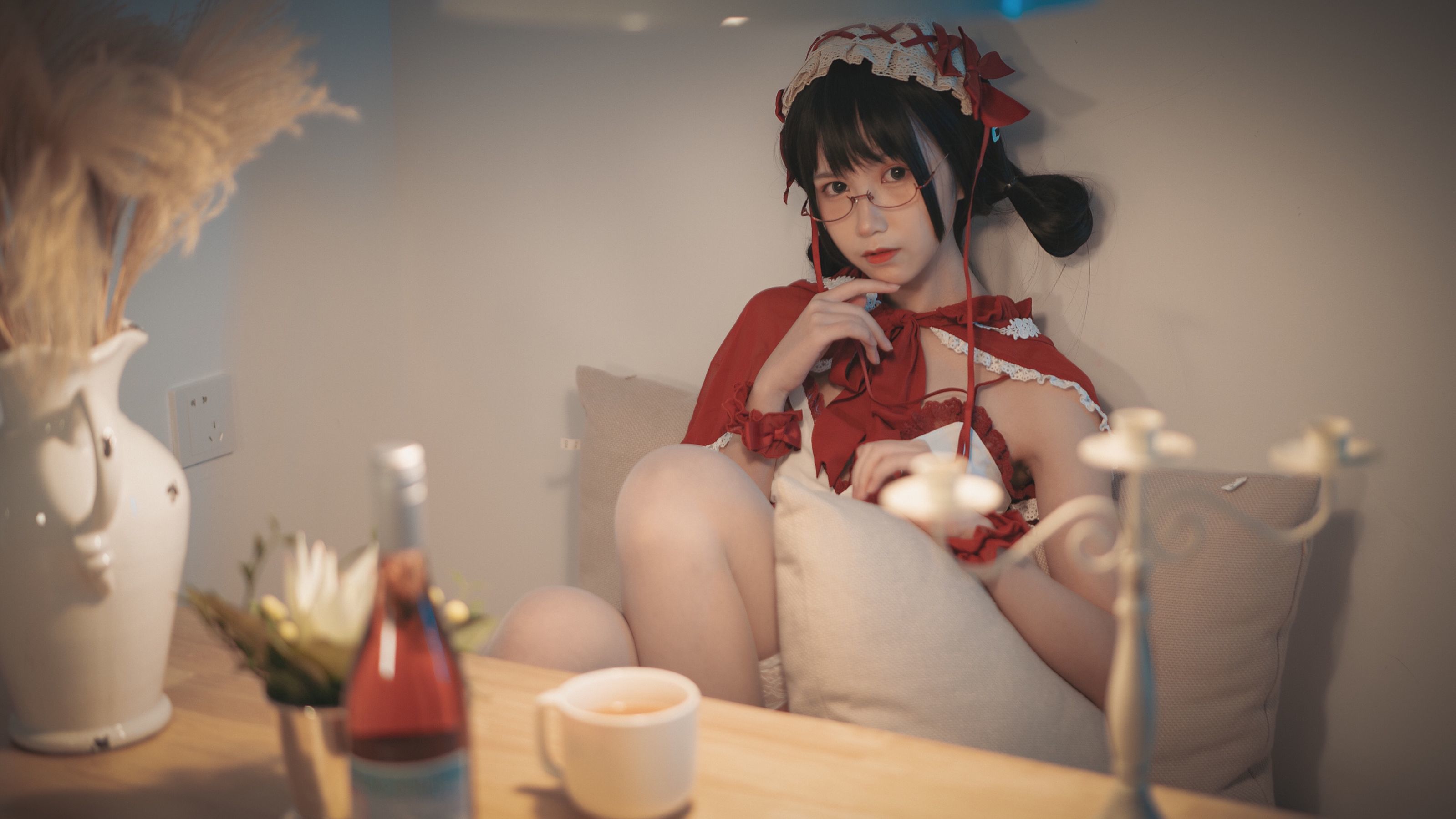 COSER美女逐月su 小红帽