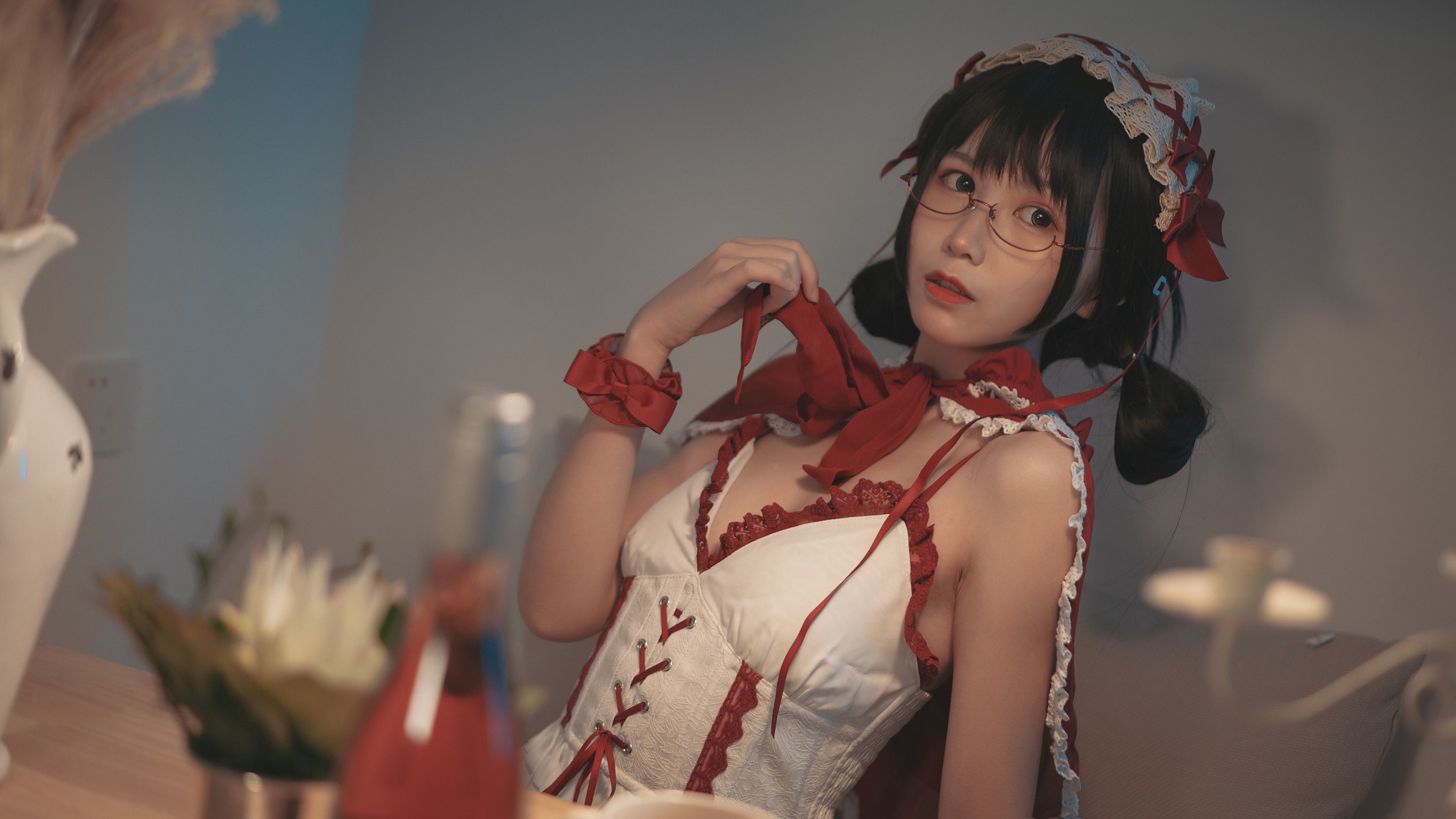 COSER美女逐月su 小红帽