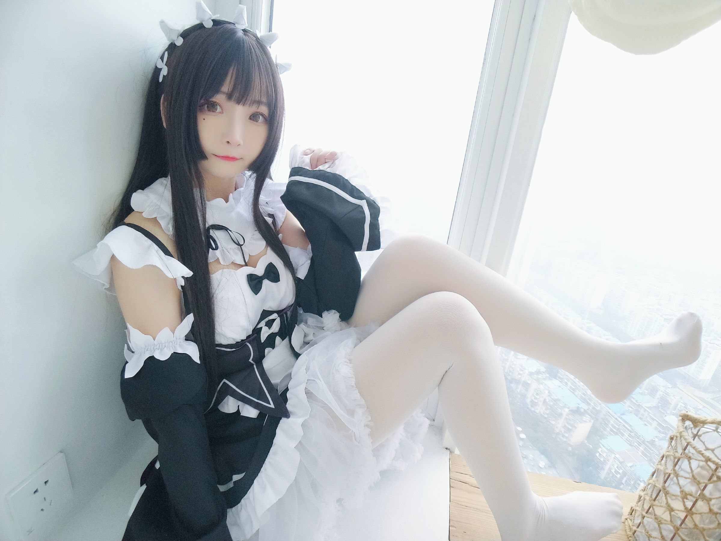 二次元美女古川kagura 黑白女仆