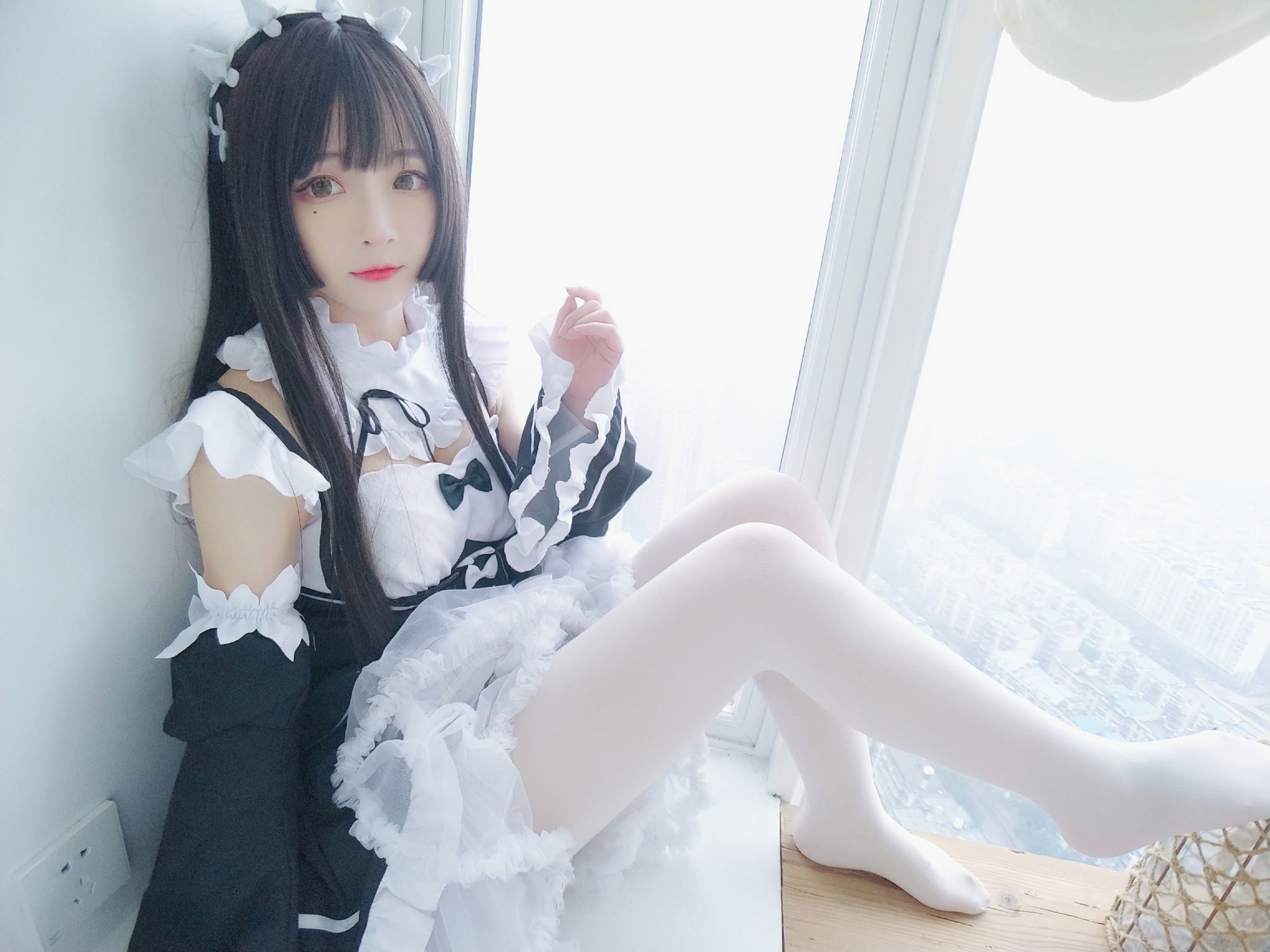 二次元美女古川kagura 黑白女仆