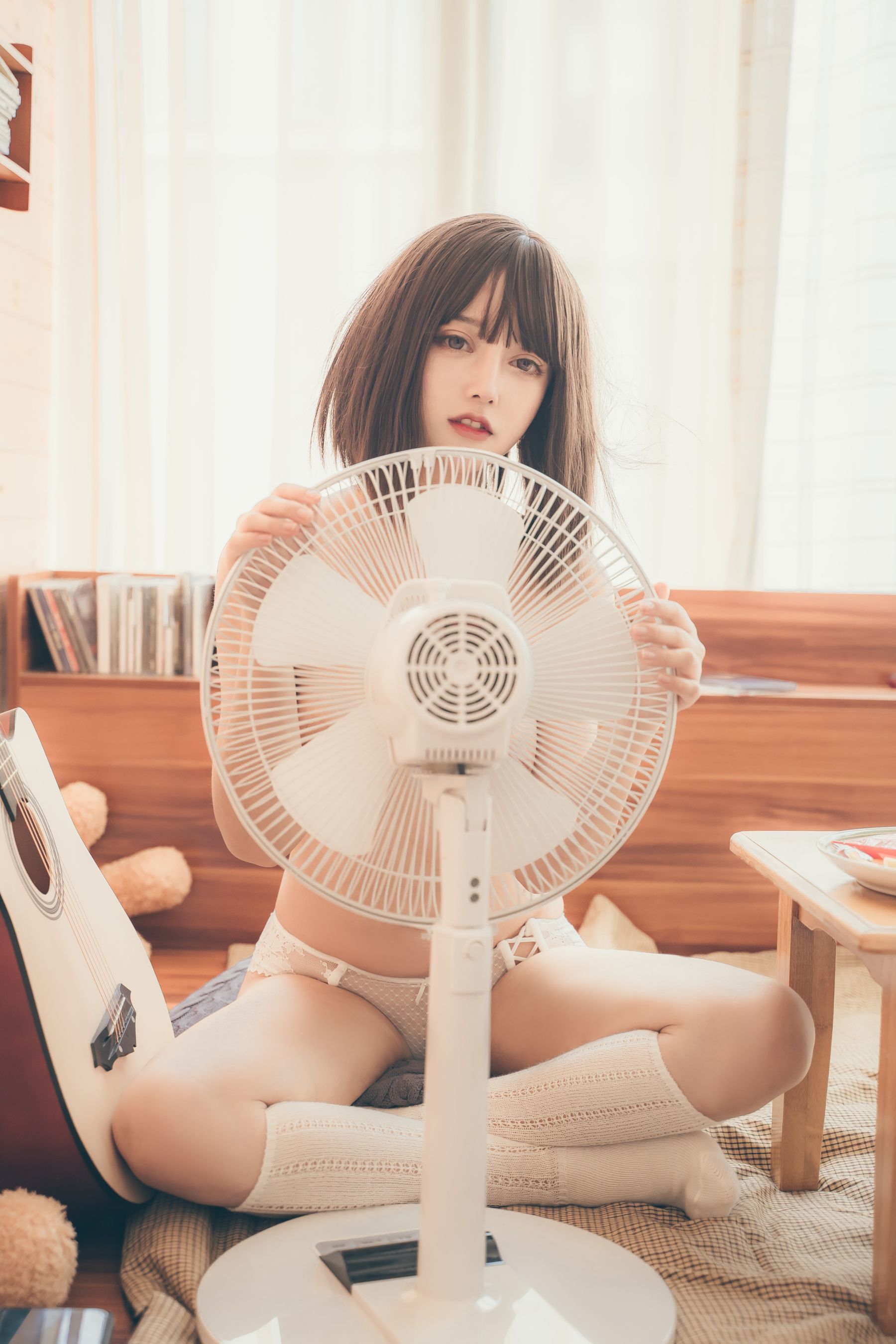 斗鱼米线线sama写真 复古性感