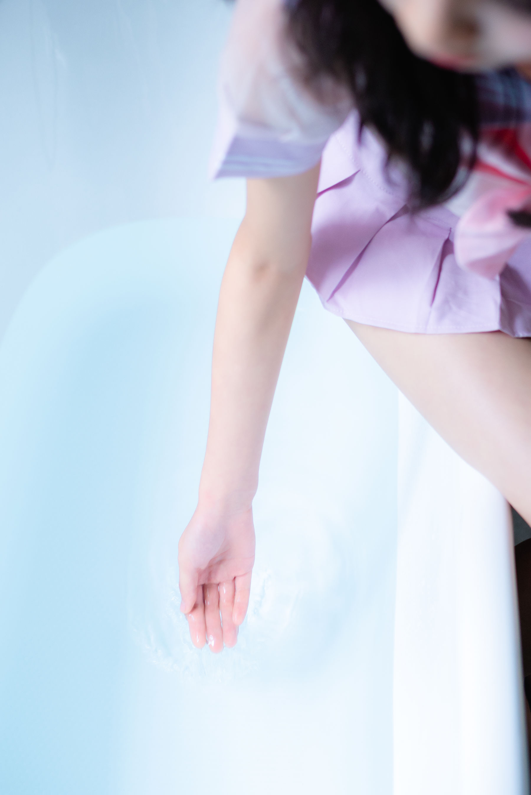 清纯妹子西瓜 私房浴缸