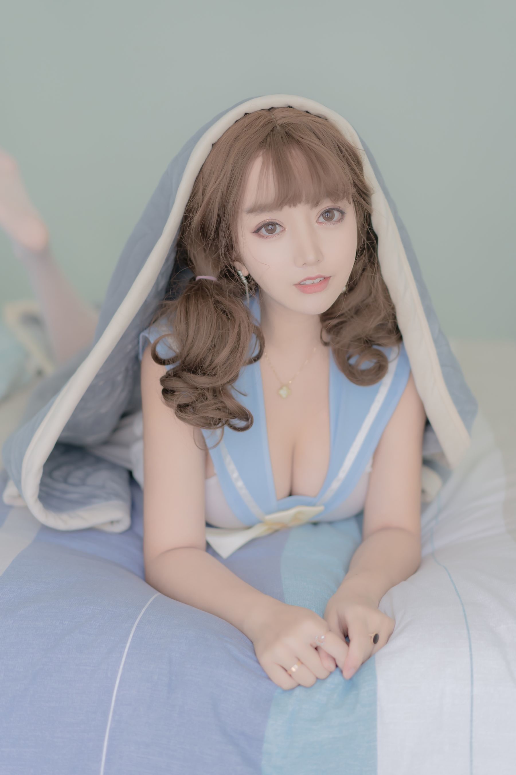 斗鱼米线线sama写真 汽水味的小盆友