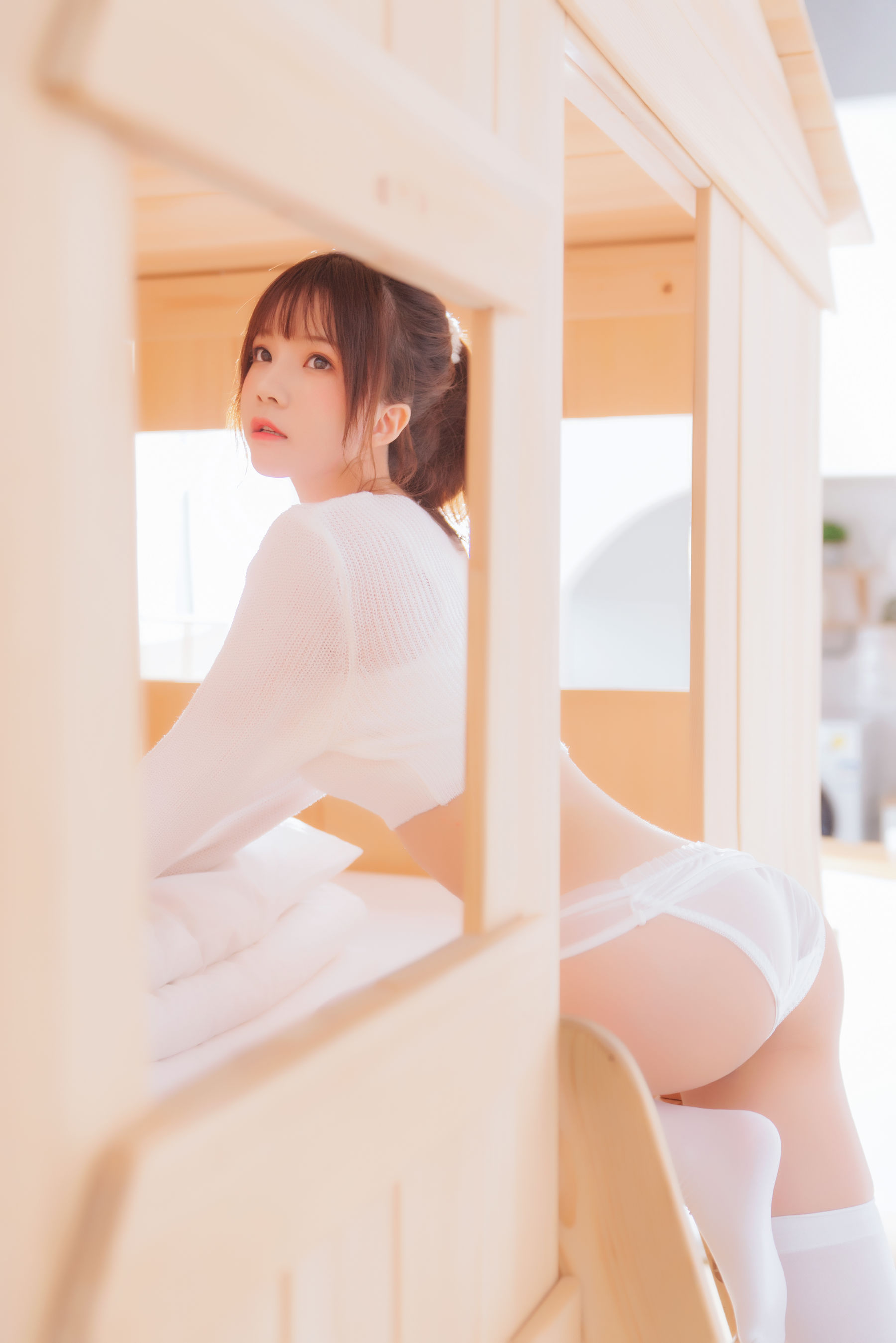 桜桃喵 黑&白 之 梦幻白