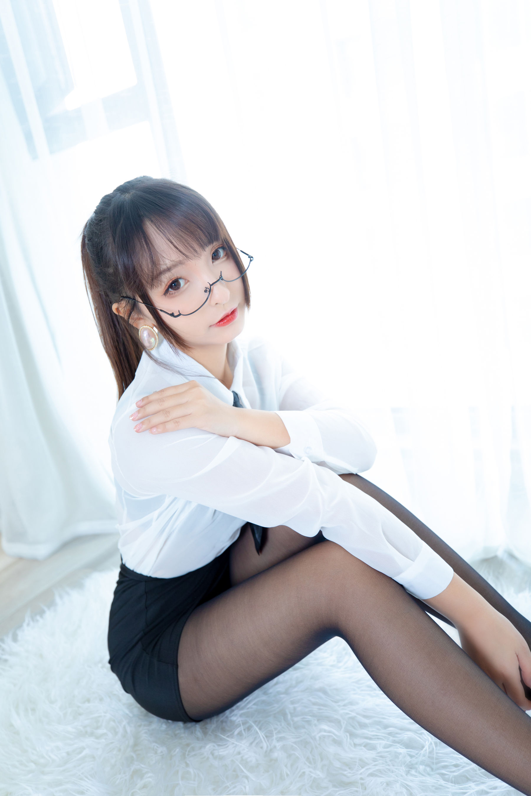 萝莉神楽板真冬 ホワイトオフィス