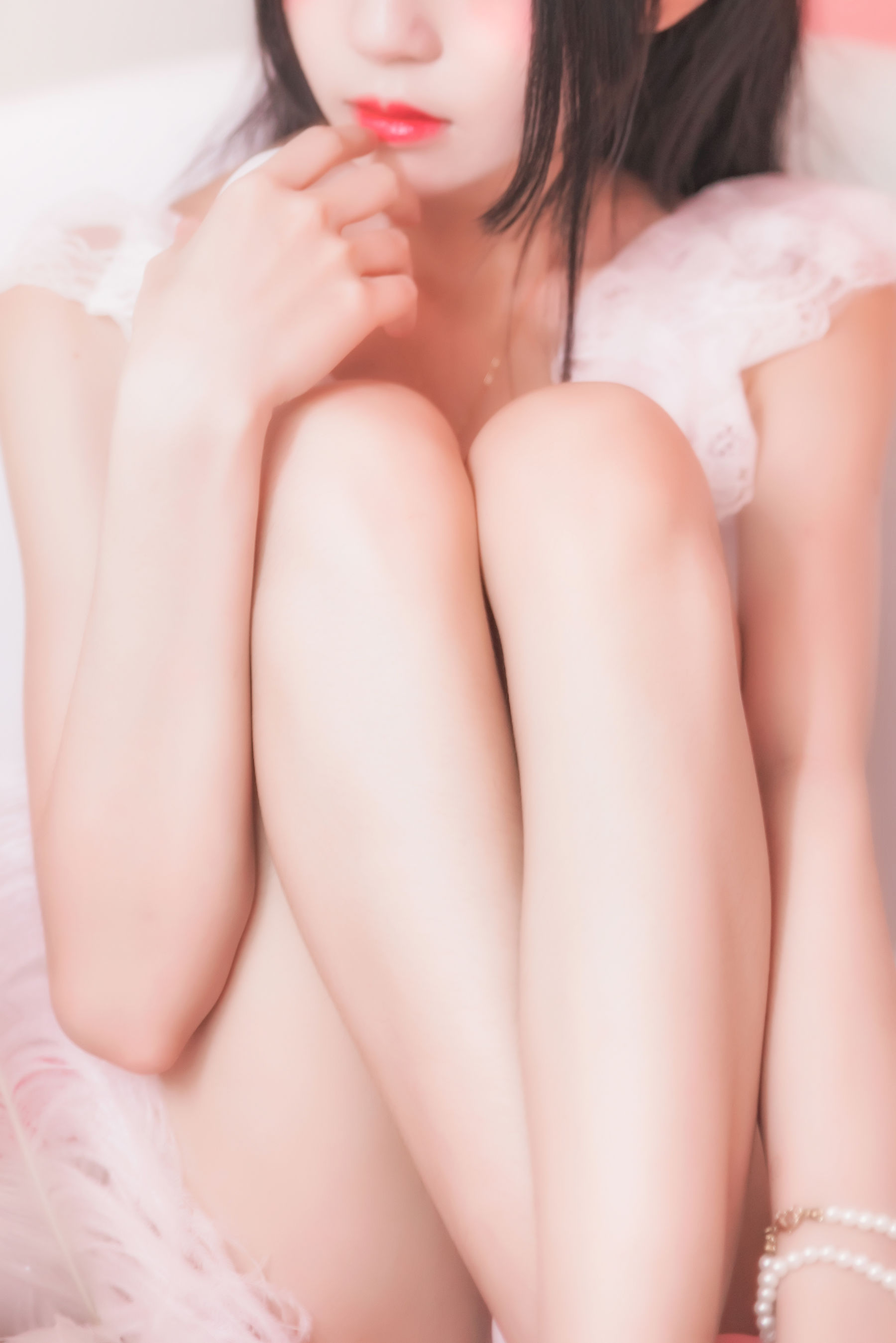 桜桃喵 冬眠系列 粉色浴缸