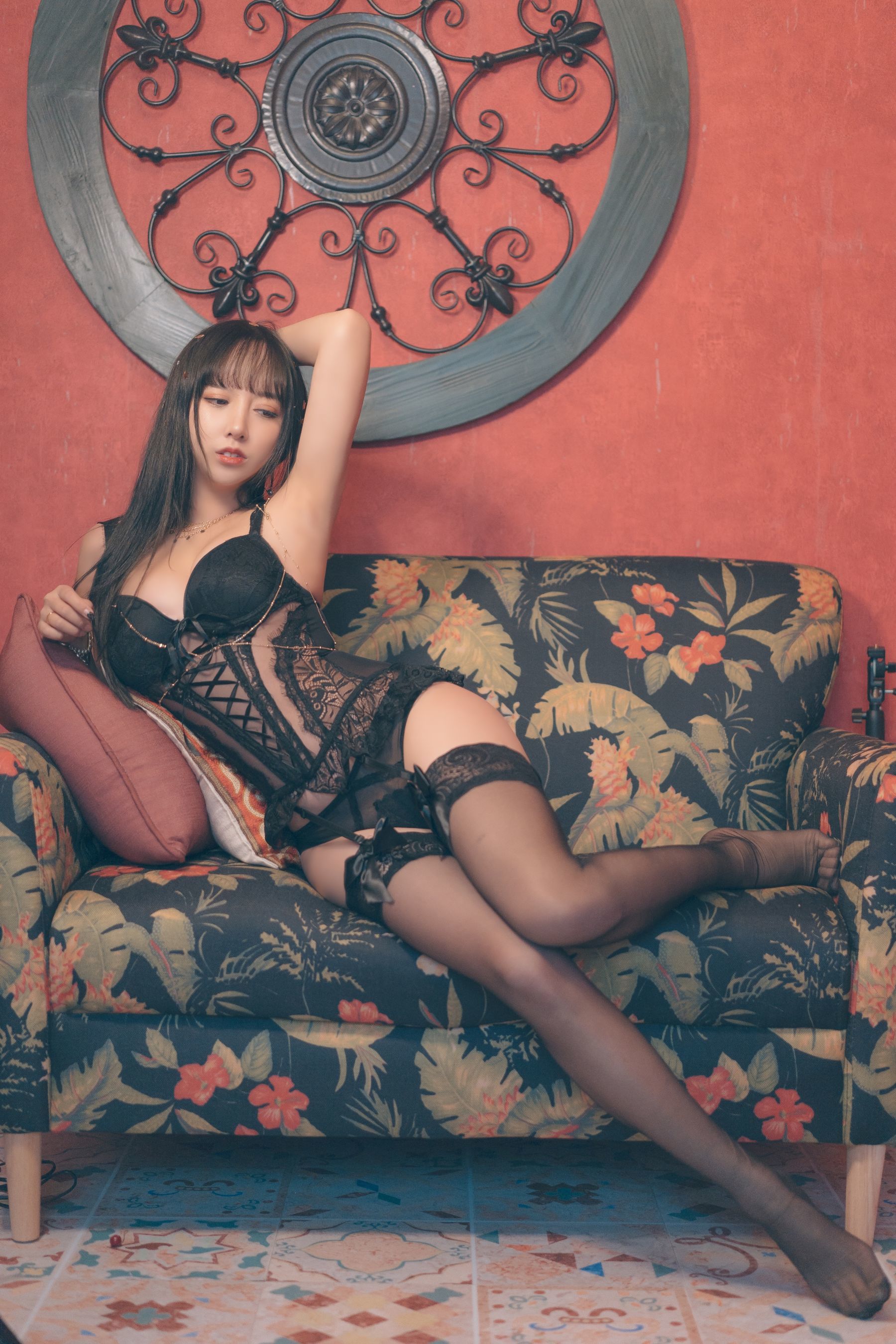 斗鱼米线线sama写真 6点半的月亮