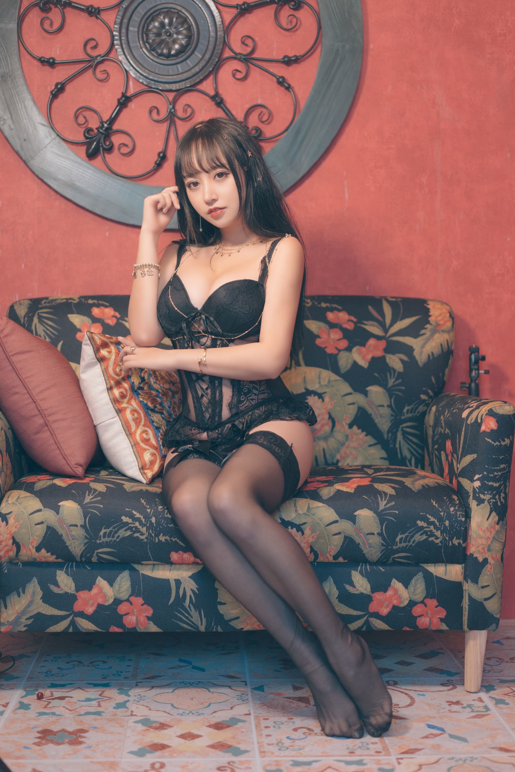 斗鱼米线线sama写真 6点半的月亮