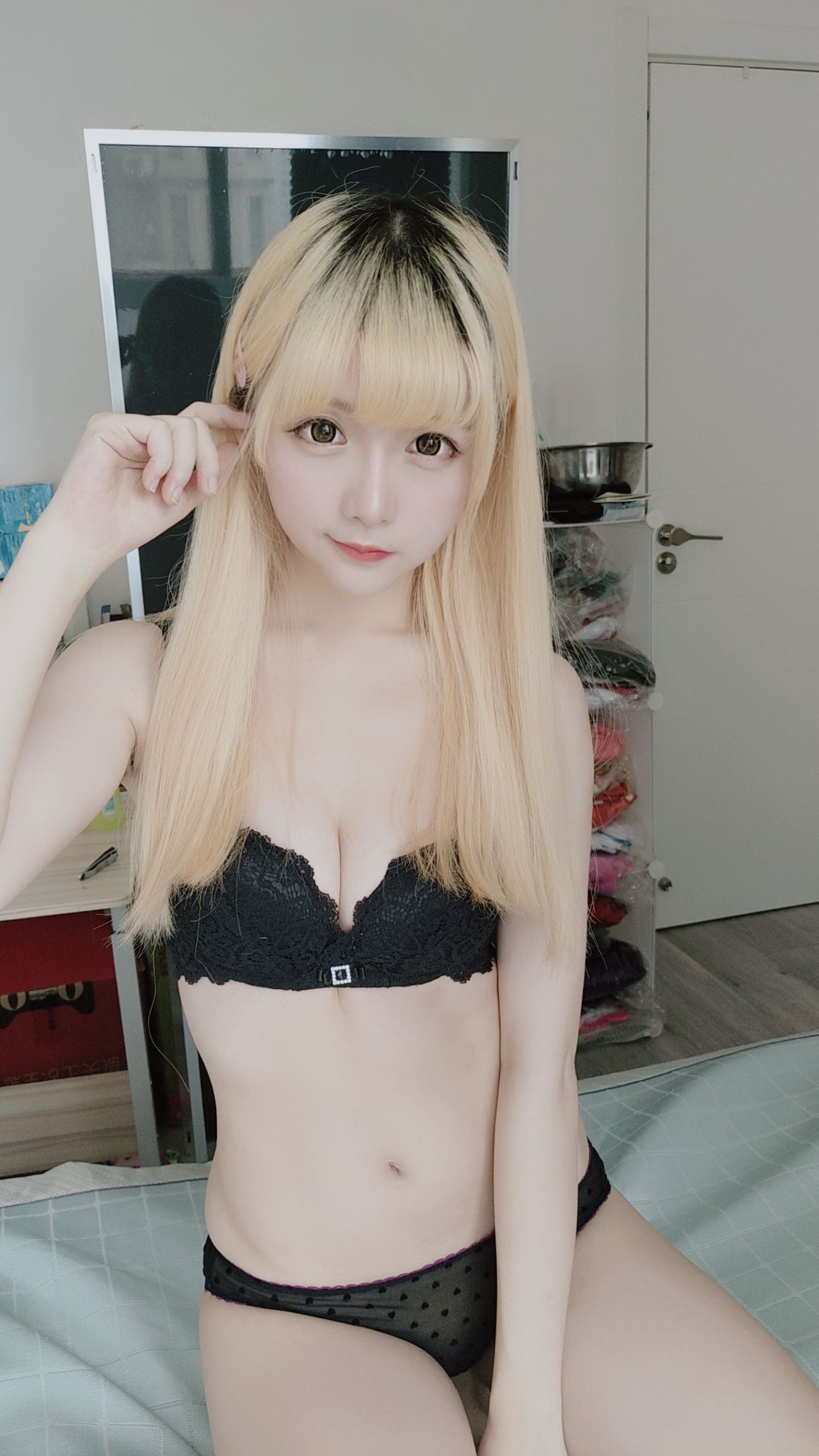 Coser小姐姐星之迟迟 jk格子裙