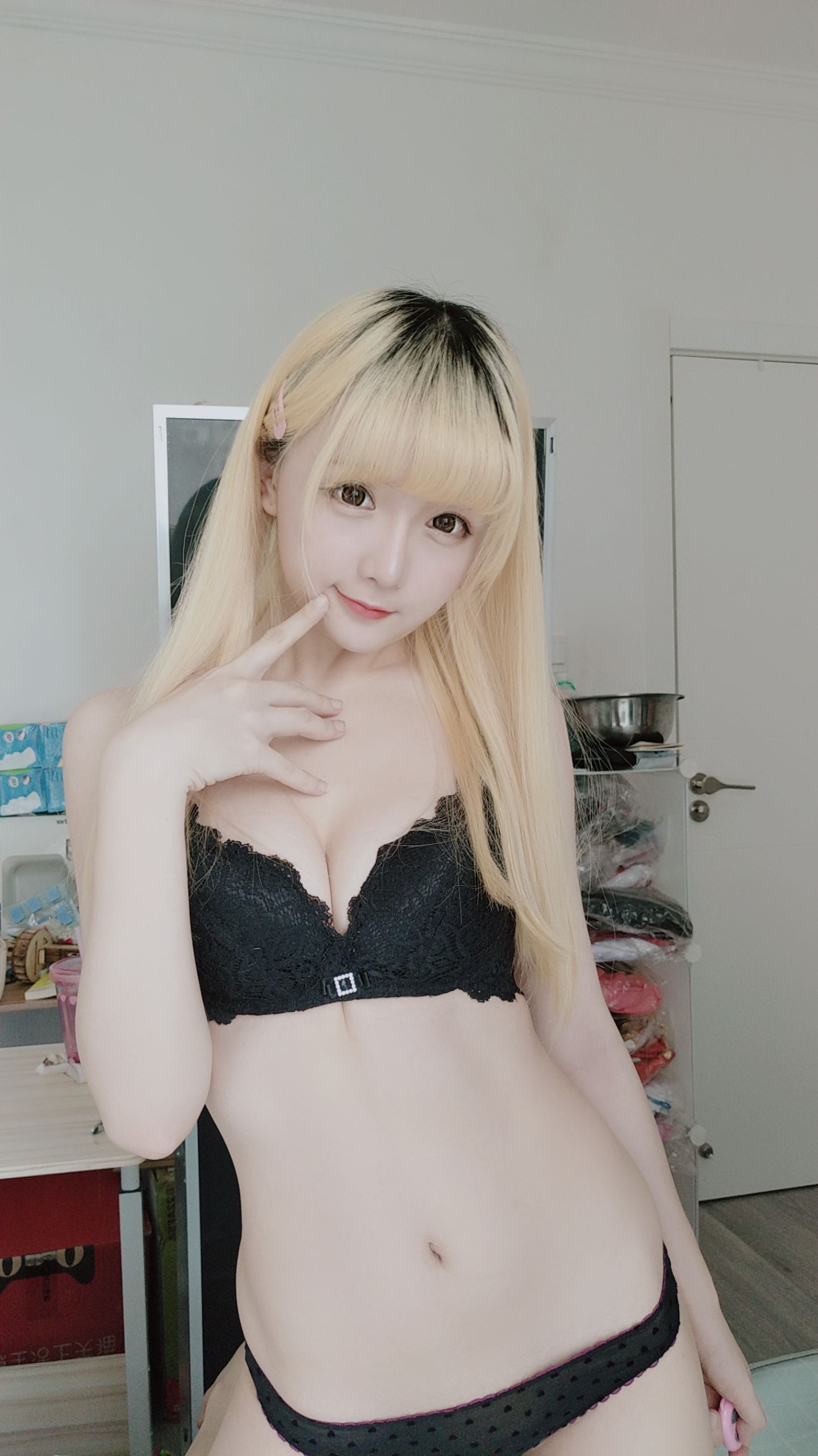 Coser小姐姐星之迟迟 jk格子裙