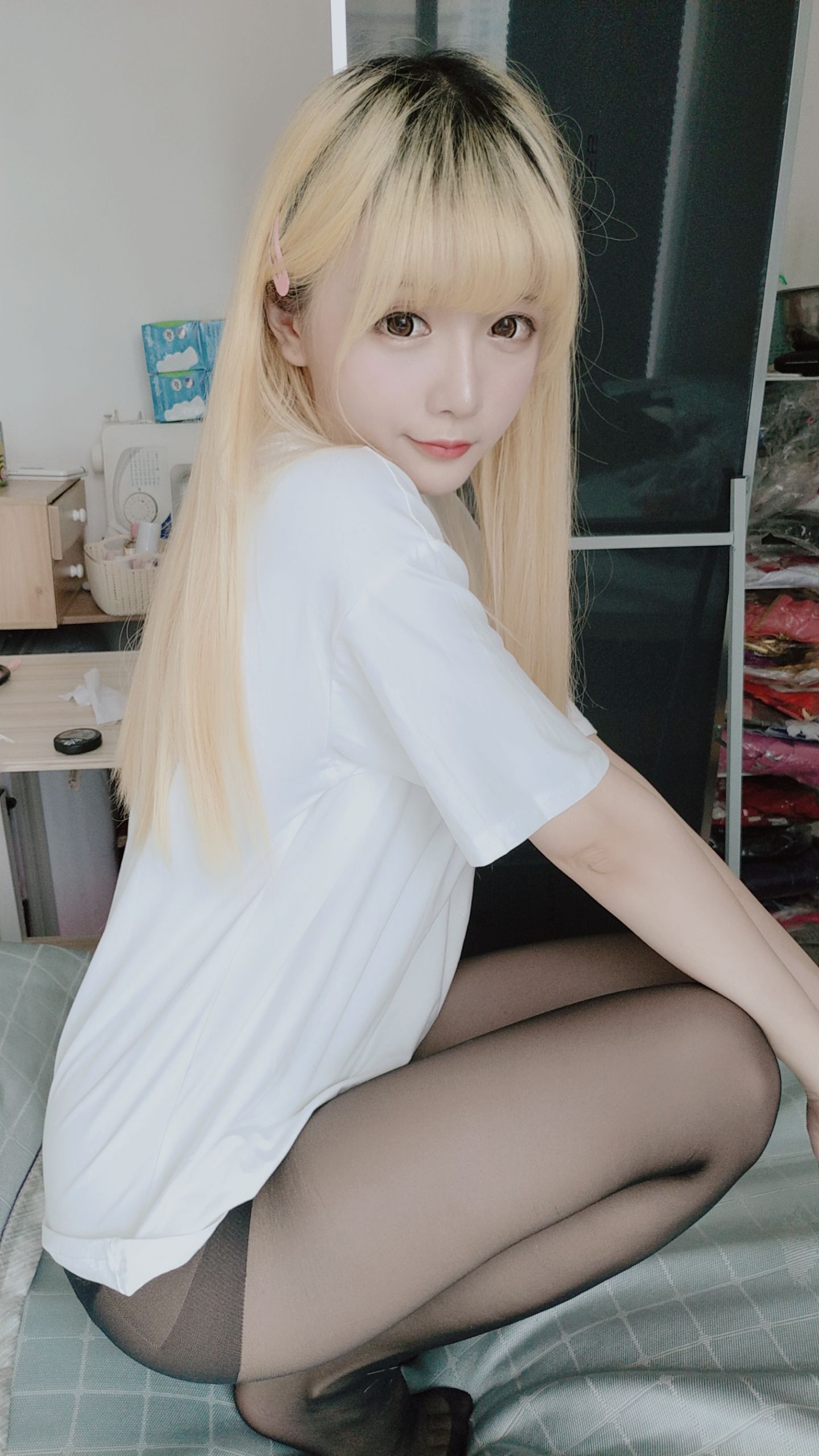 Coser小姐姐星之迟迟 白T恤