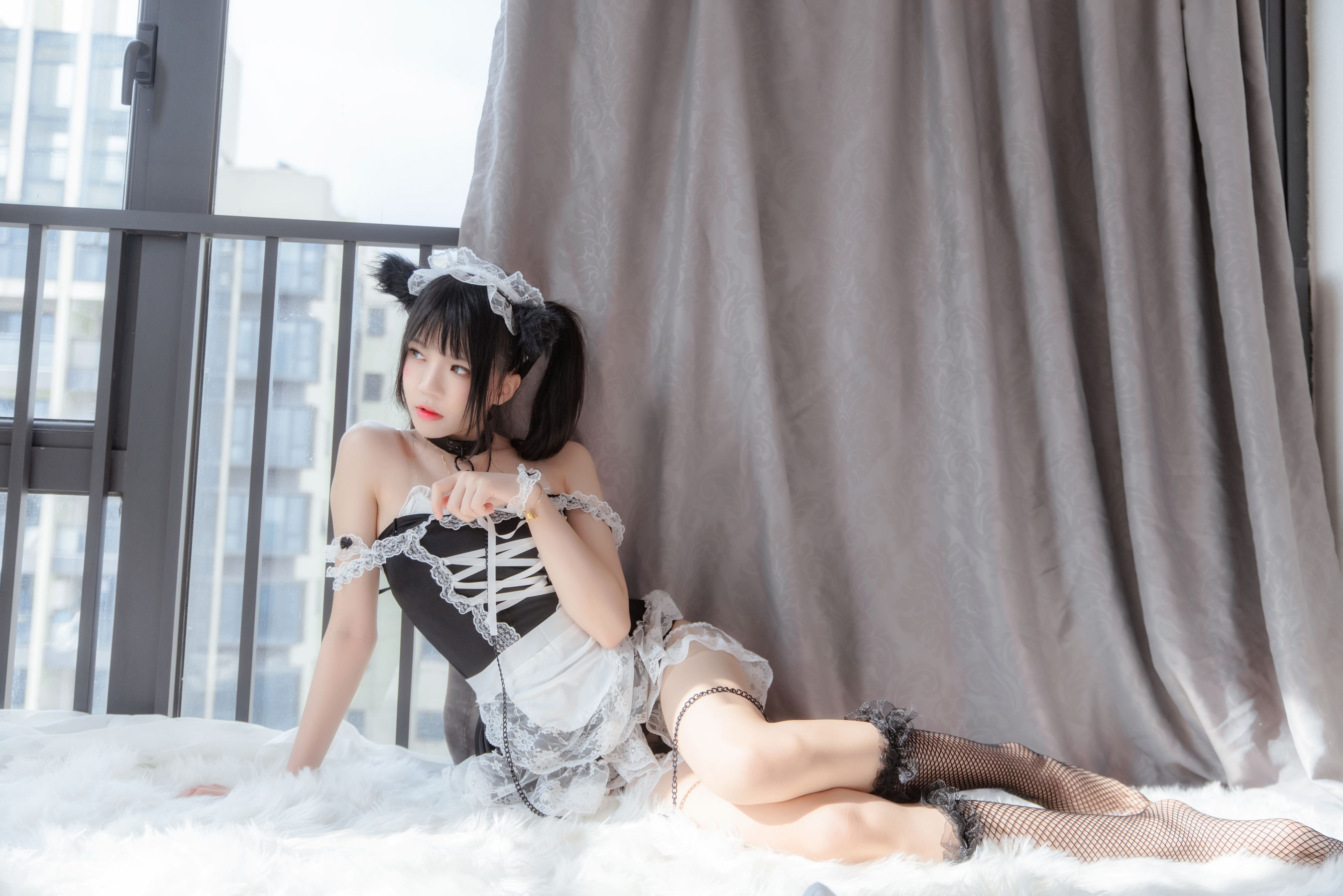桜桃喵 黑猫妹抖