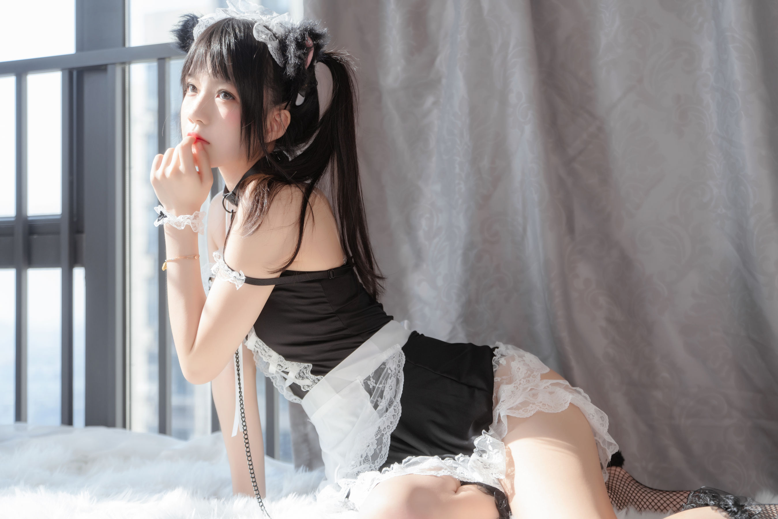 桜桃喵 黑猫妹抖