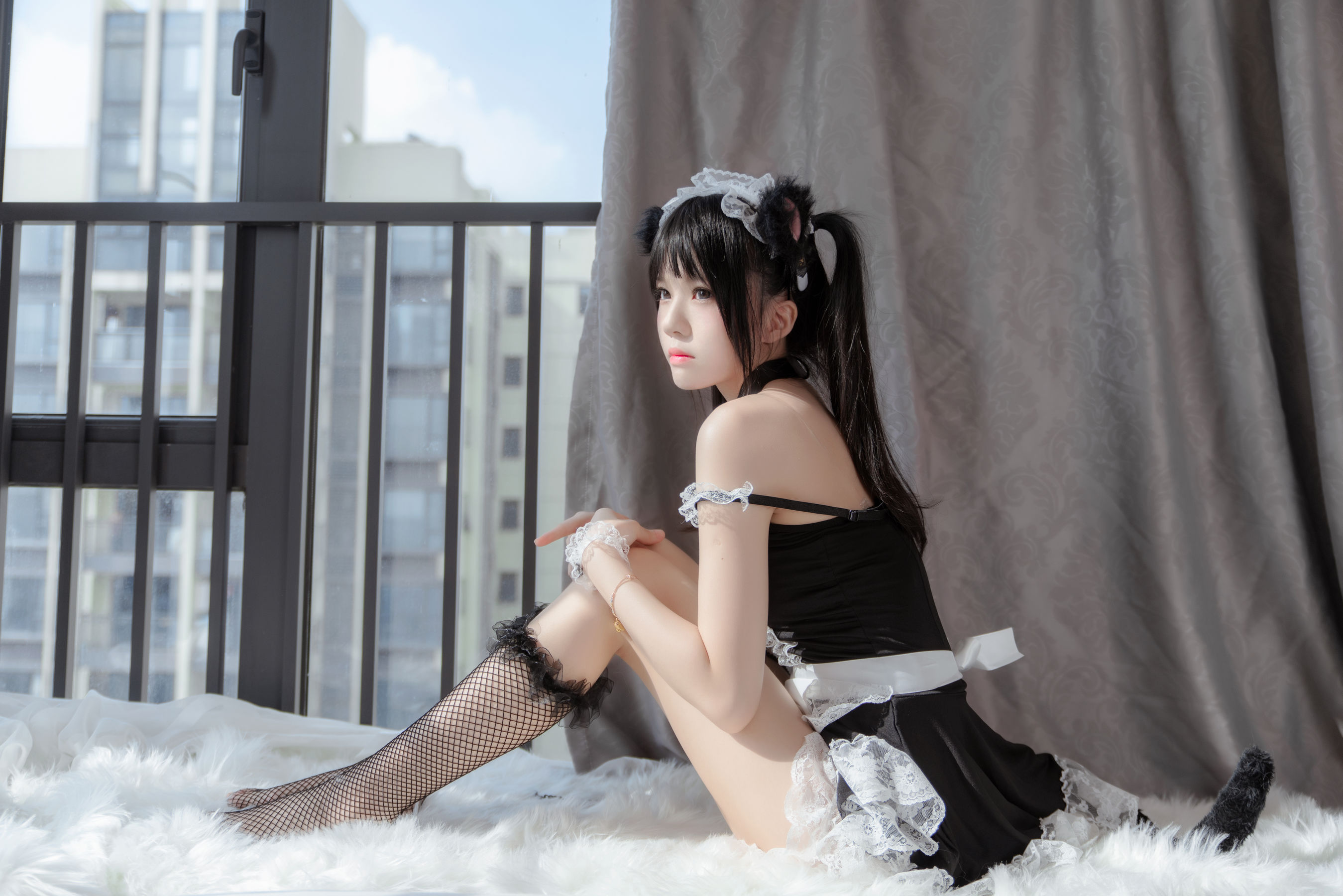 桜桃喵 黑猫妹抖
