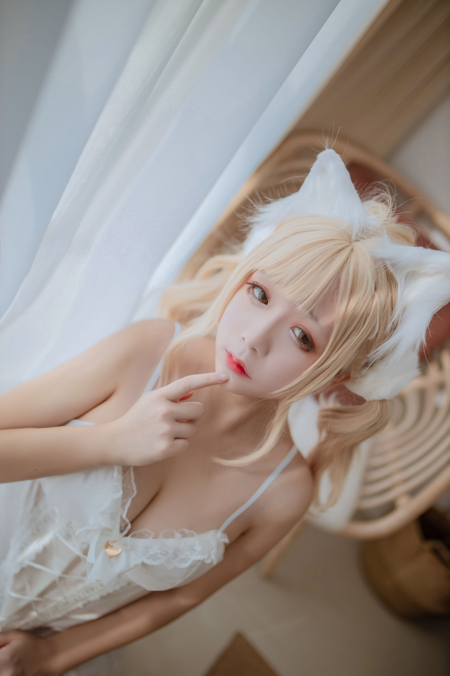Cosplay日奈娇 私房双人猫耳