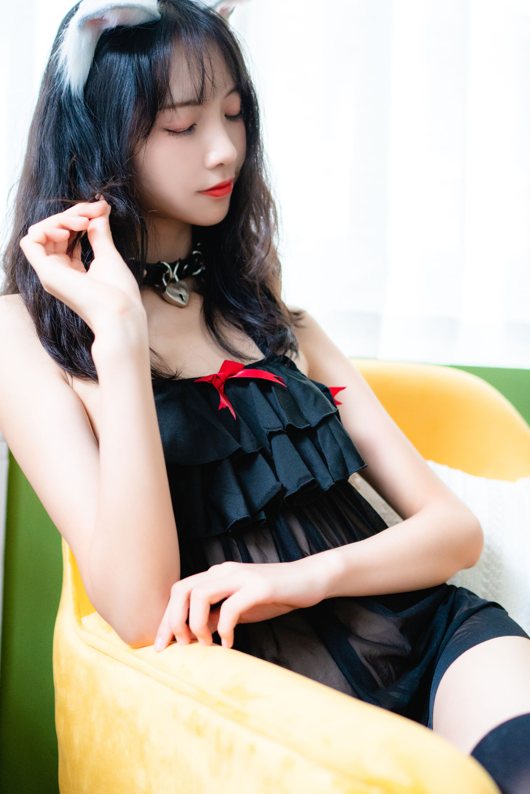 清纯妹子西瓜 猫尾私房