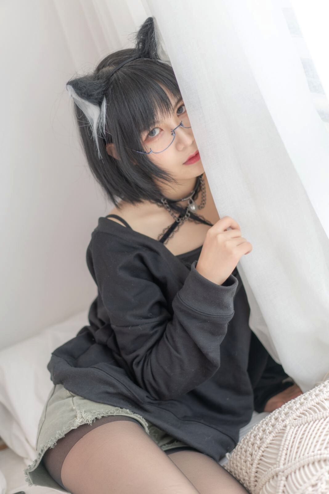 COSER美女逐月su 日常猫娘