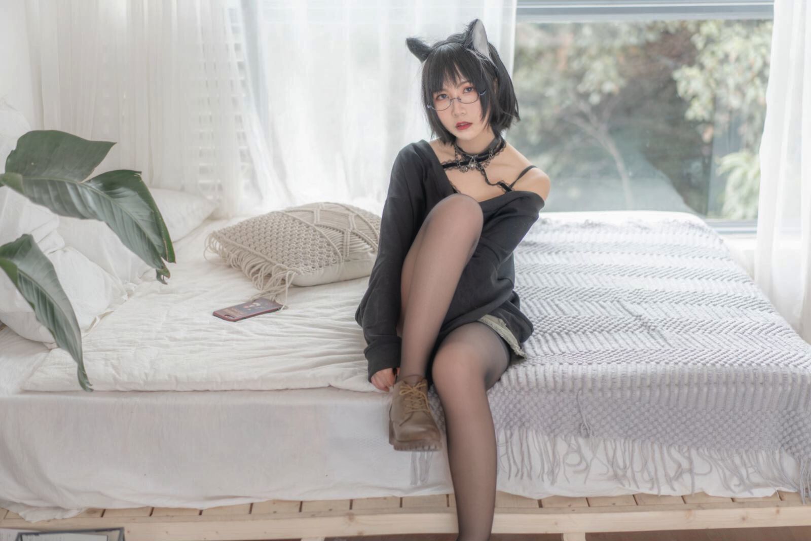 COSER美女逐月su 日常猫娘