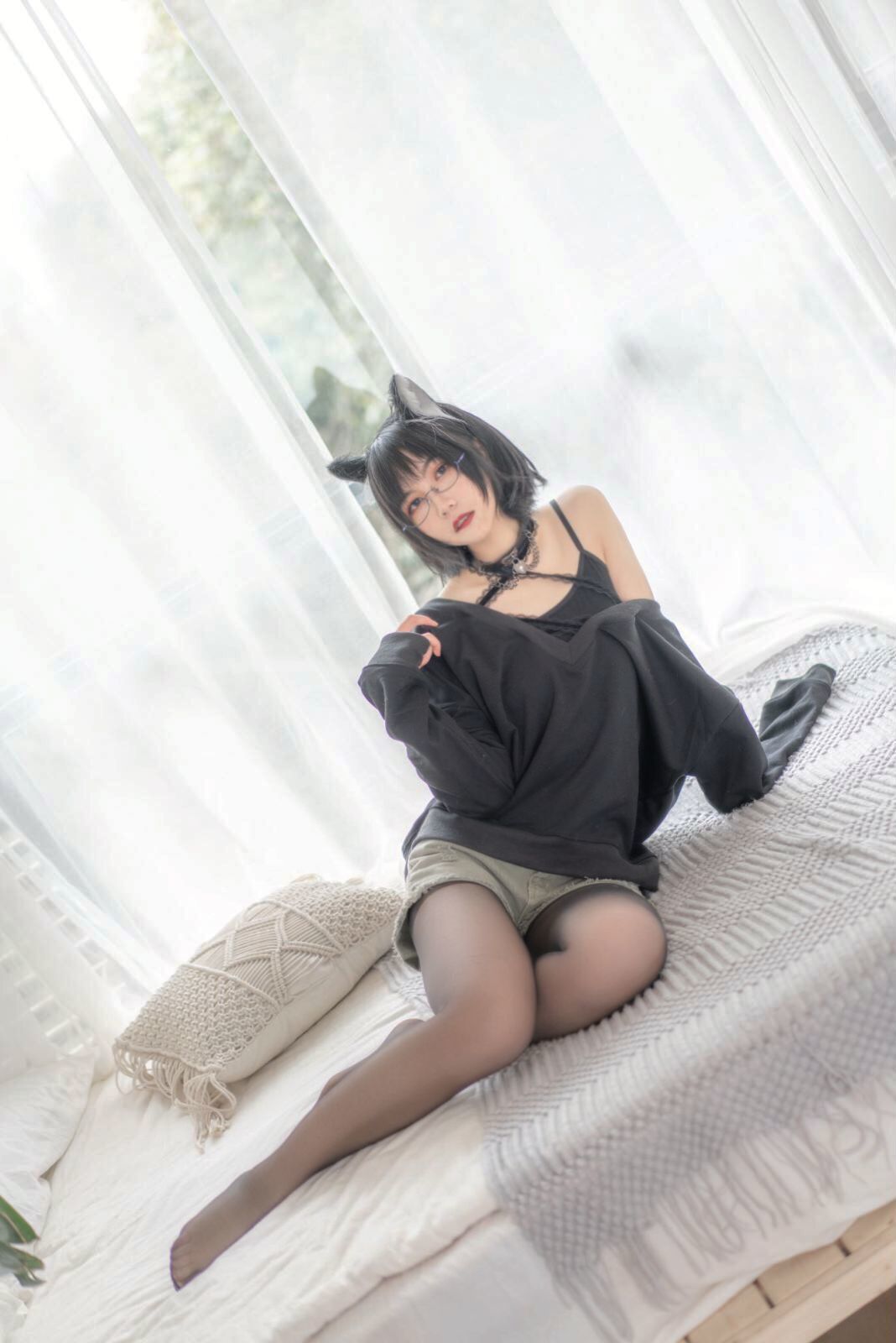 COSER美女逐月su 日常猫娘