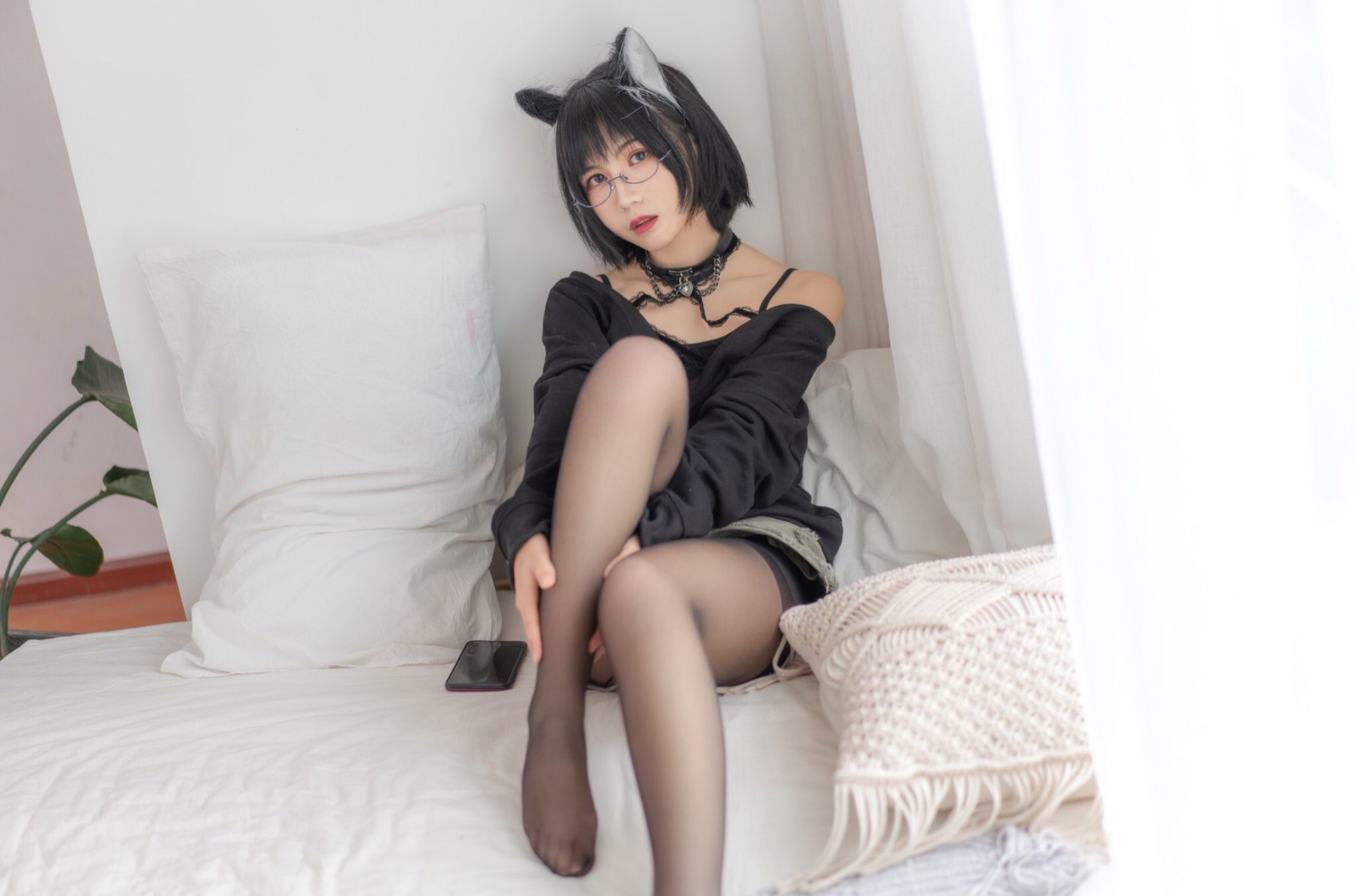 COSER美女逐月su 日常猫娘