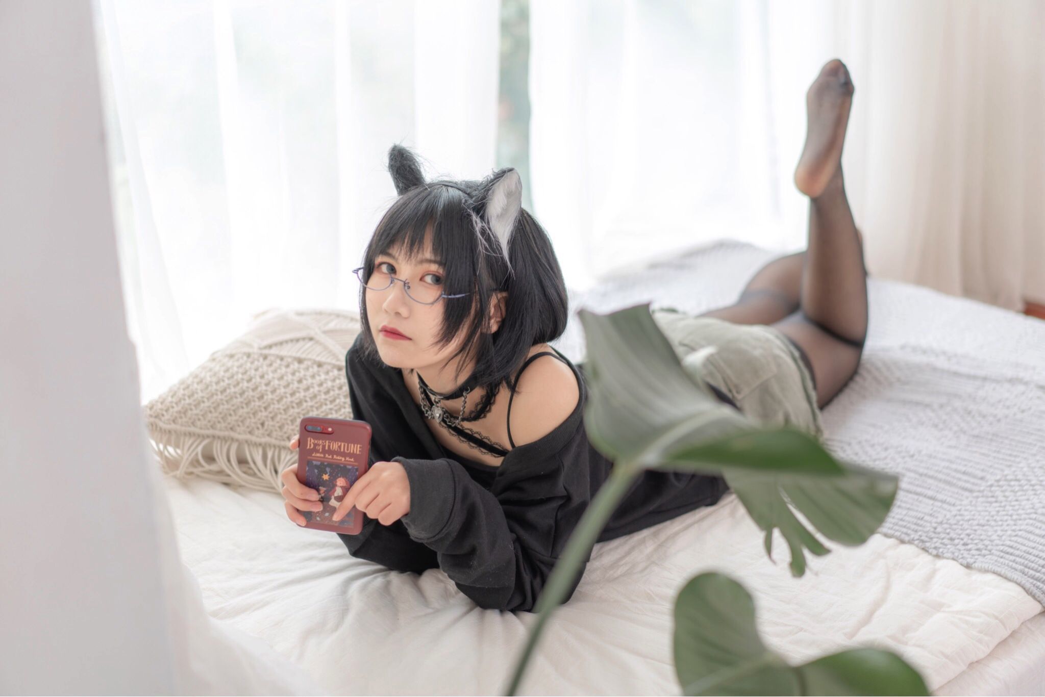 COSER美女逐月su 日常猫娘