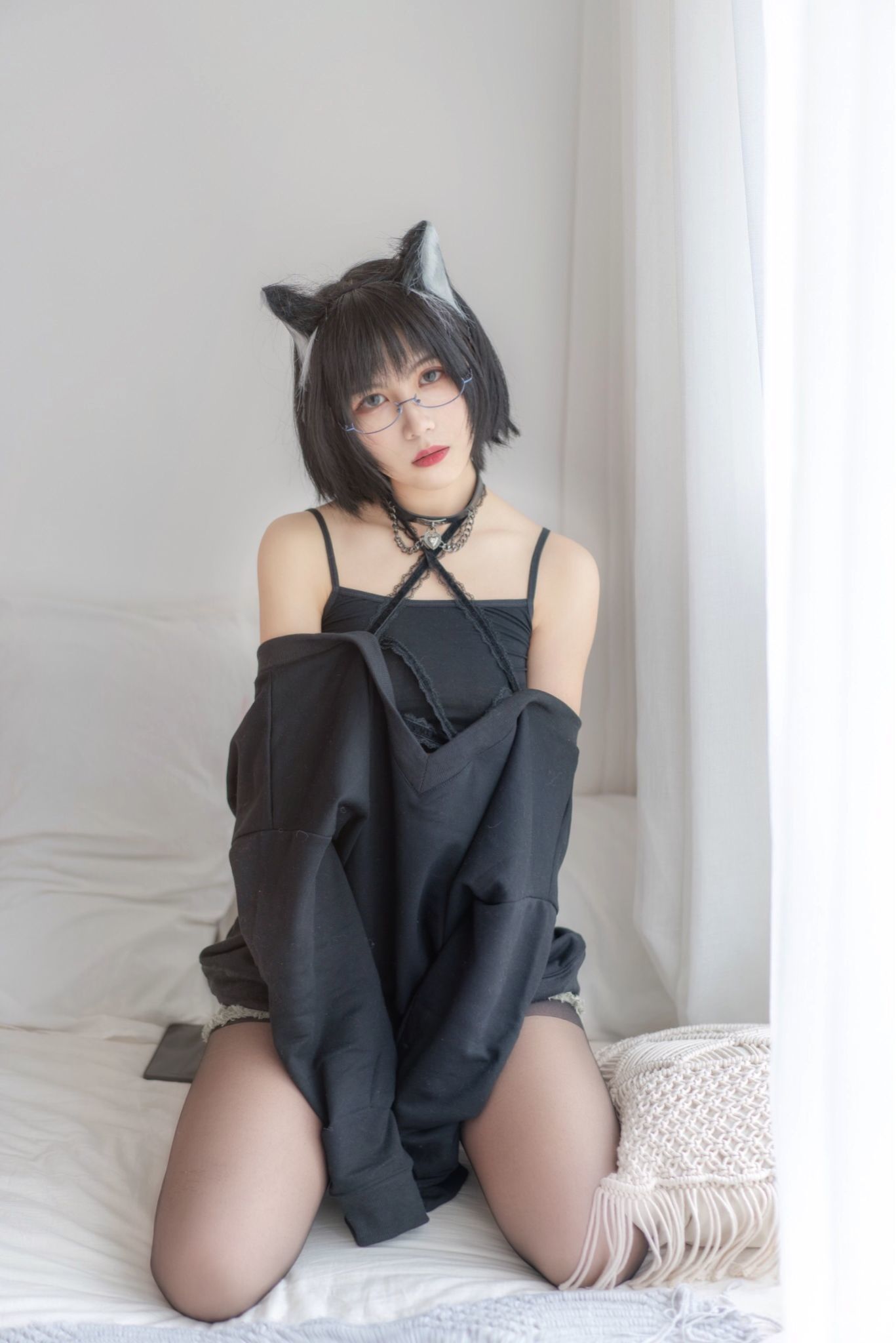 COSER美女逐月su 日常猫娘