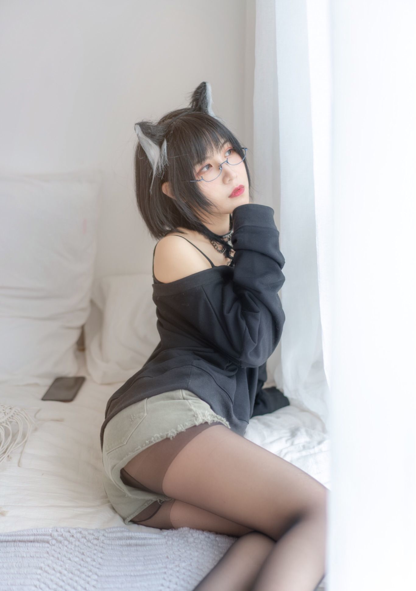 COSER美女逐月su 日常猫娘