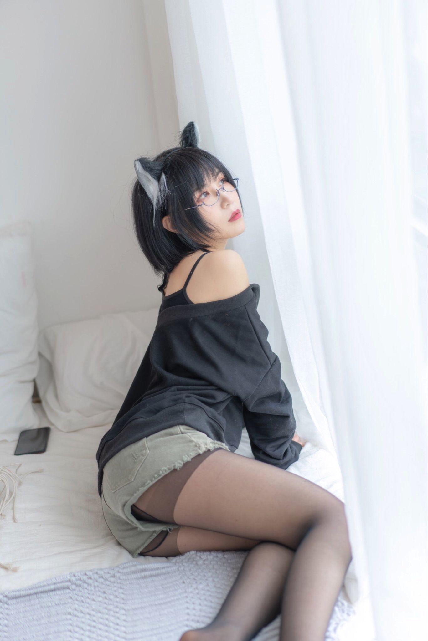 COSER美女逐月su 日常猫娘
