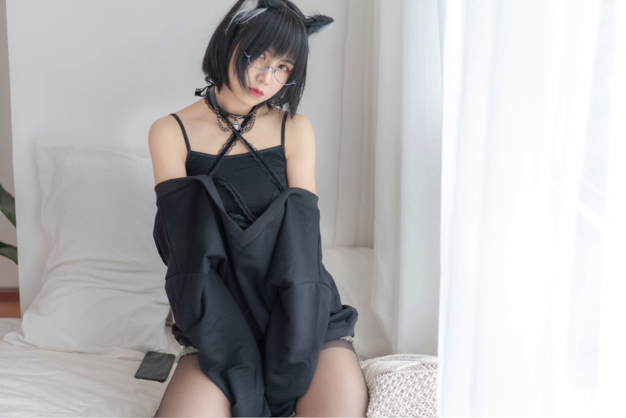COSER美女逐月su 日常猫娘