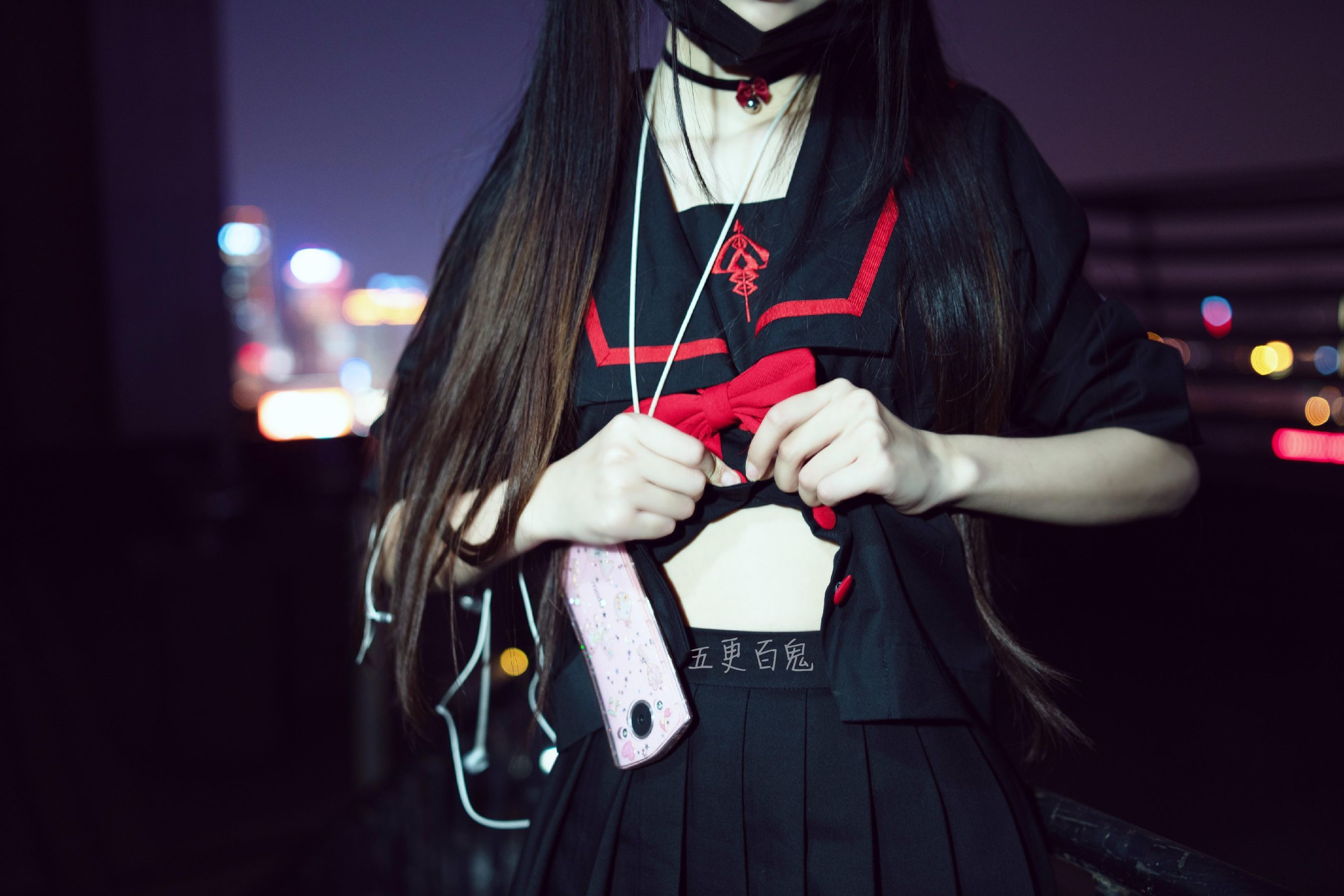 清纯少女五更百鬼 制服