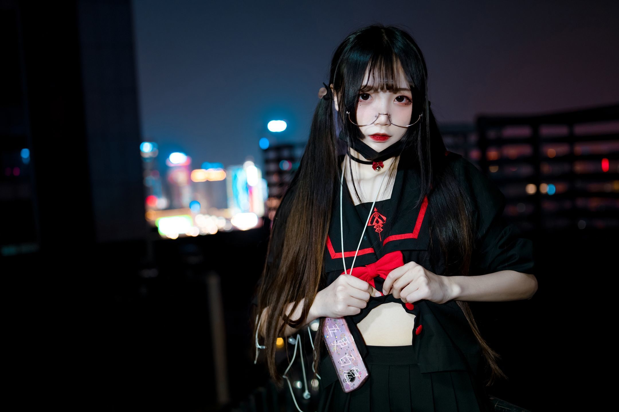 清纯少女五更百鬼 制服