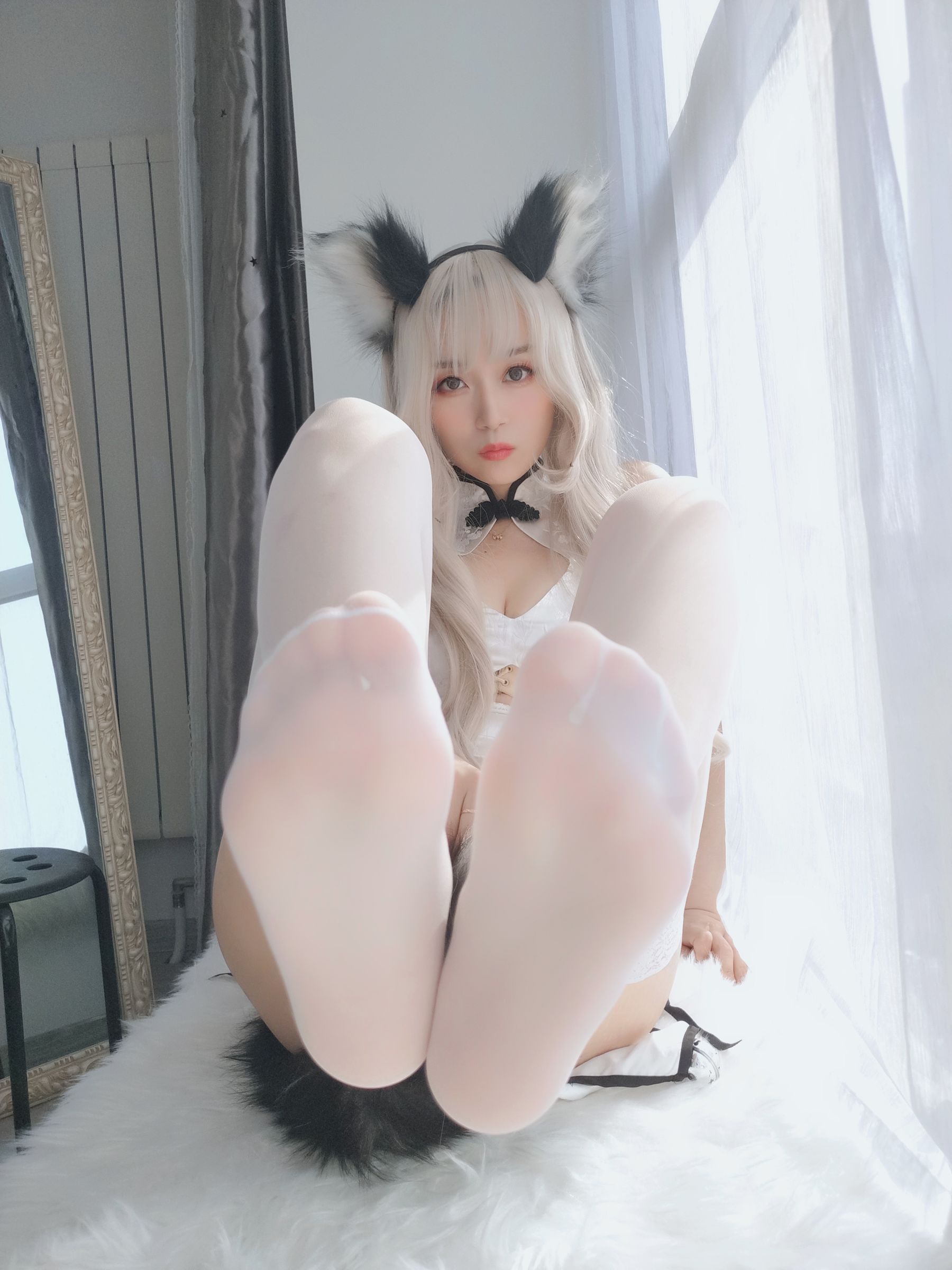 Coser小姐姐白银 小白狼