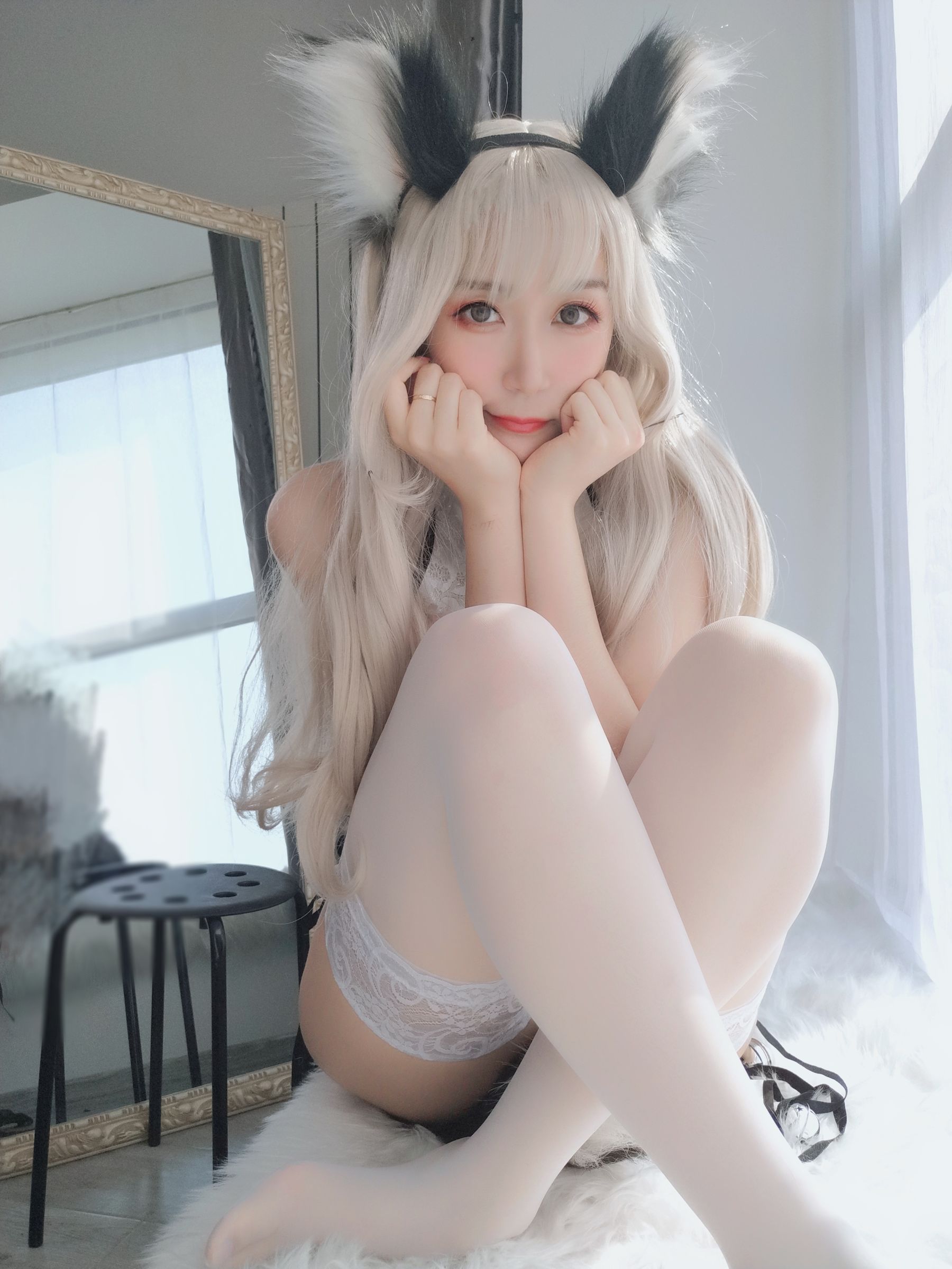 Coser小姐姐白银 小白狼