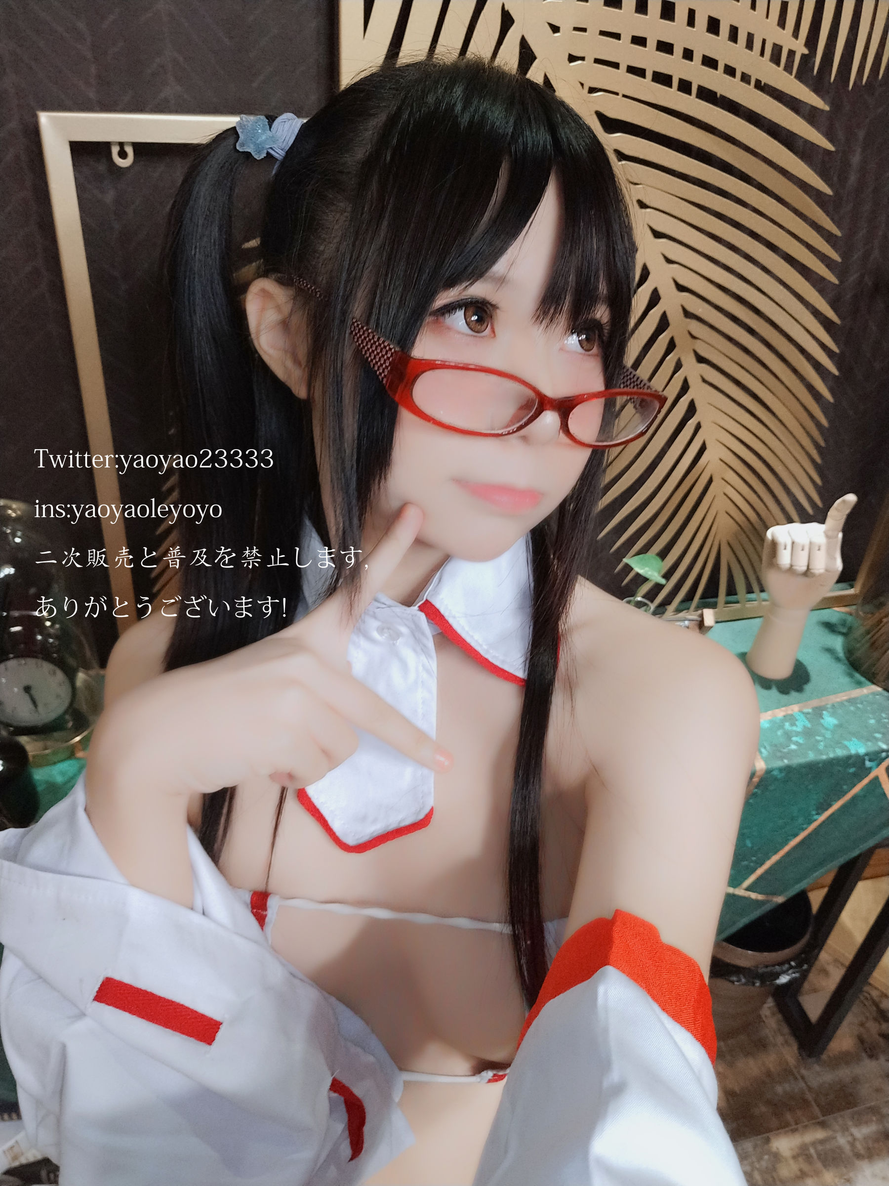 萌妹子Coser摇摇乐yoyo 巫女