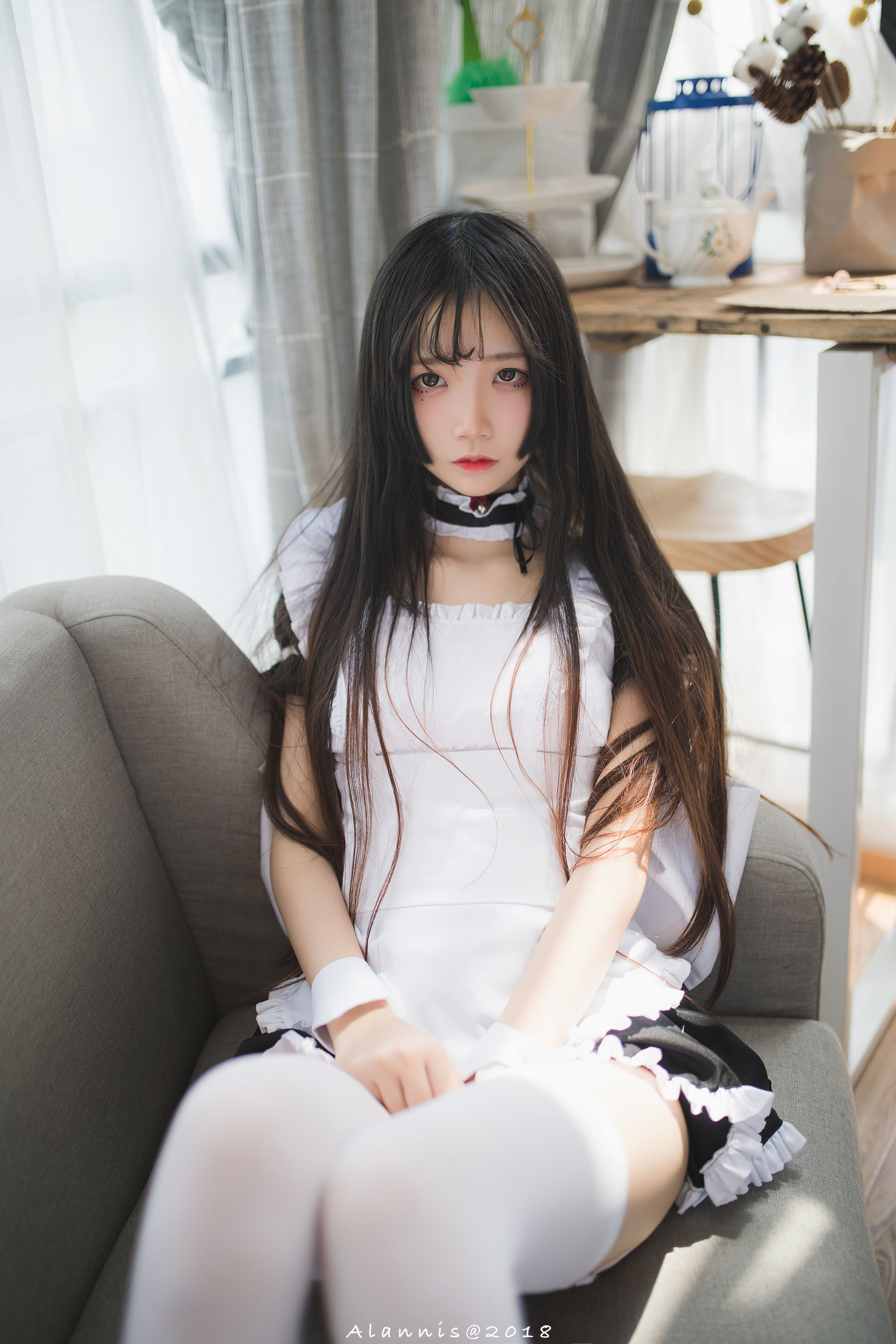 清纯少女五更百鬼 女仆