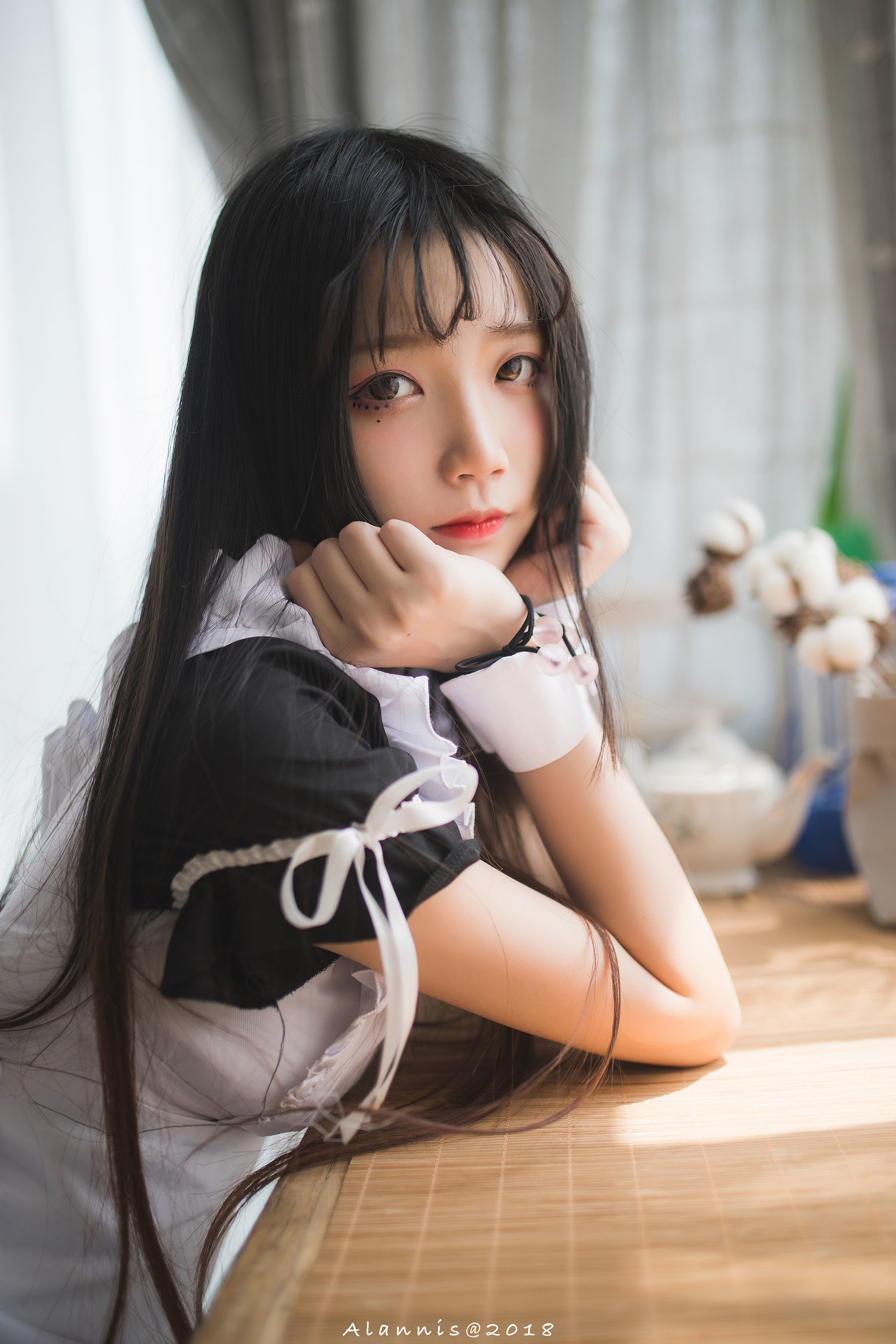 清纯少女五更百鬼 女仆
