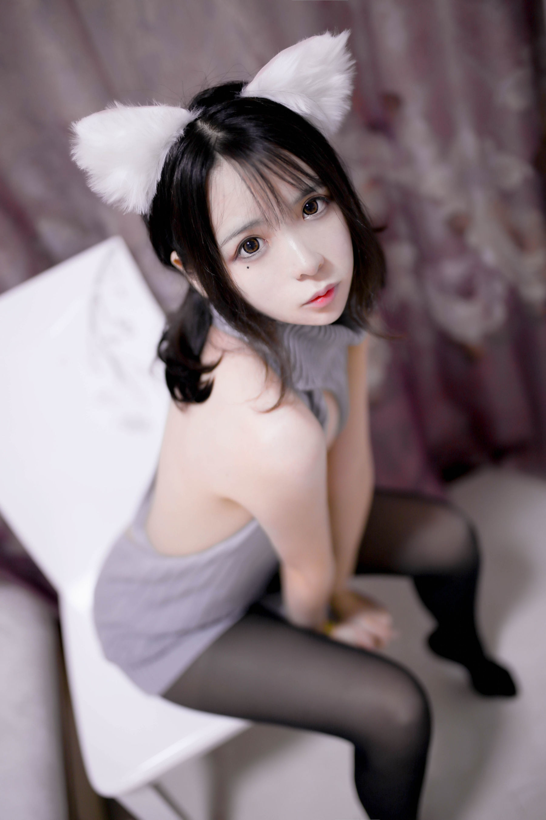 疯猫ss 露背毛衣